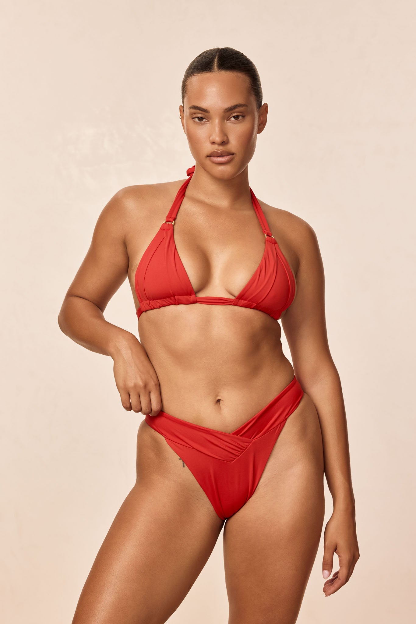 Morocco Top - Chili Pepper