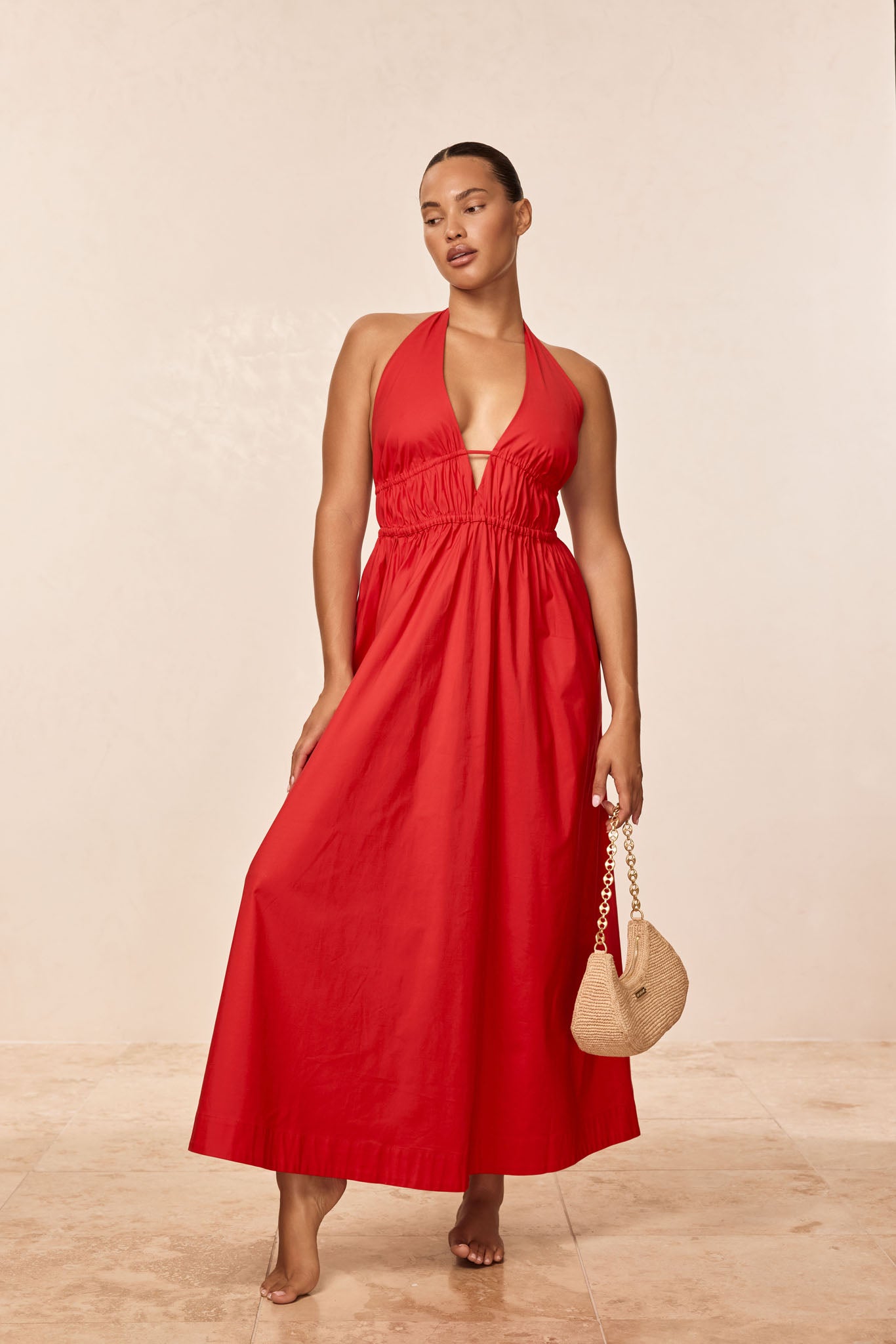 Santa Cruz Dress - Chili Pepper