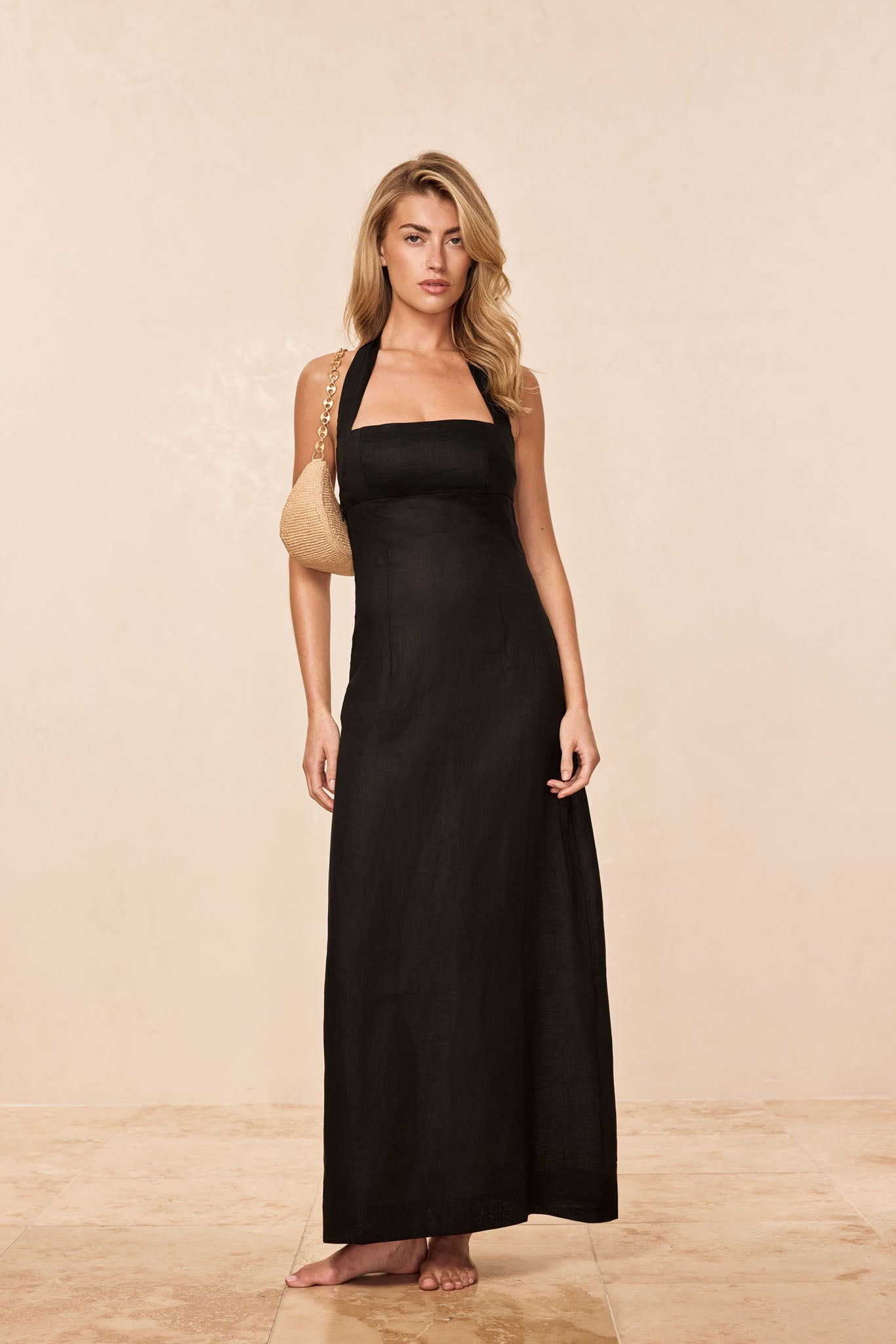 green emerald velvet dress Montserrat Dress