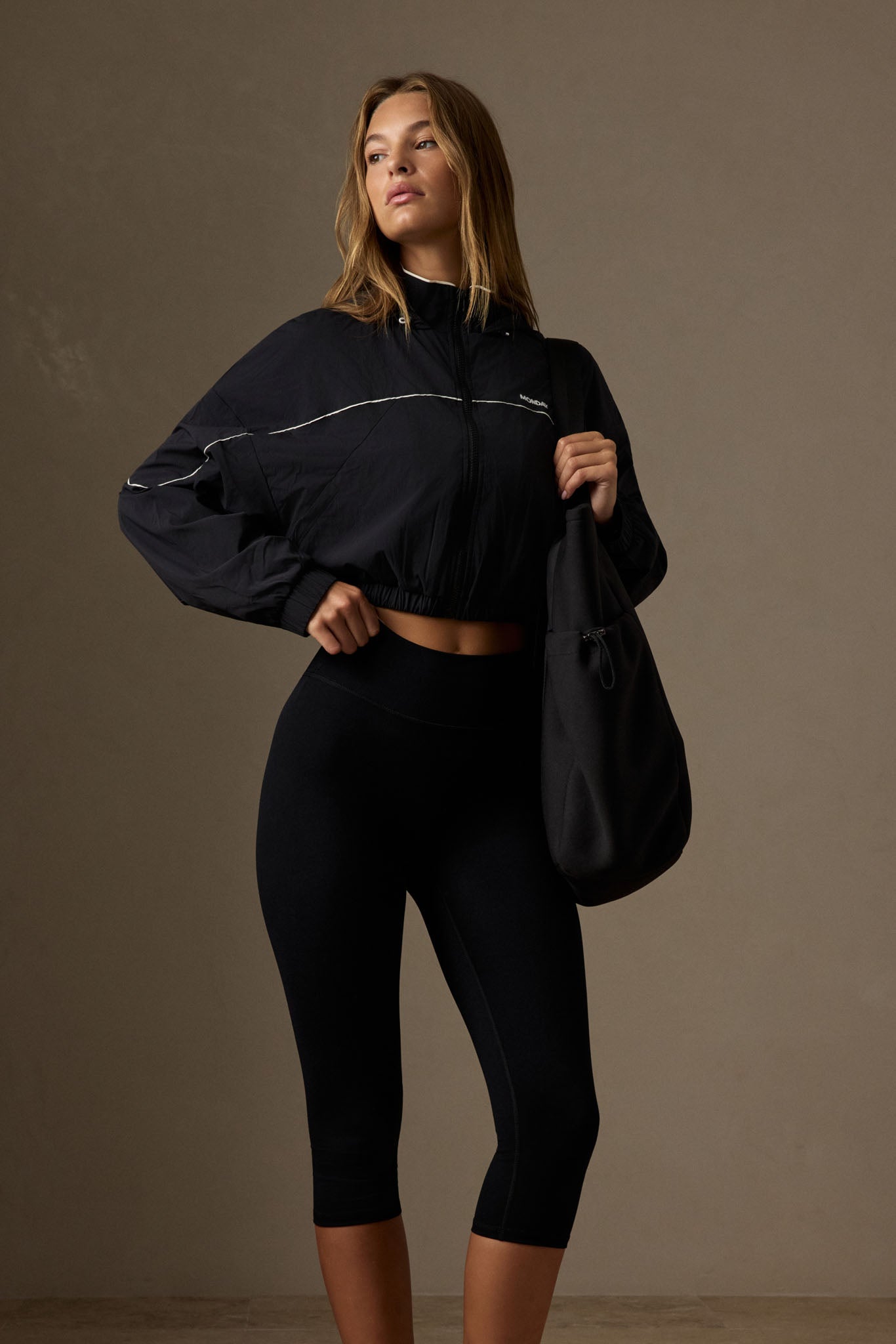 Westmount Jacket - Black – Monday Swimwear