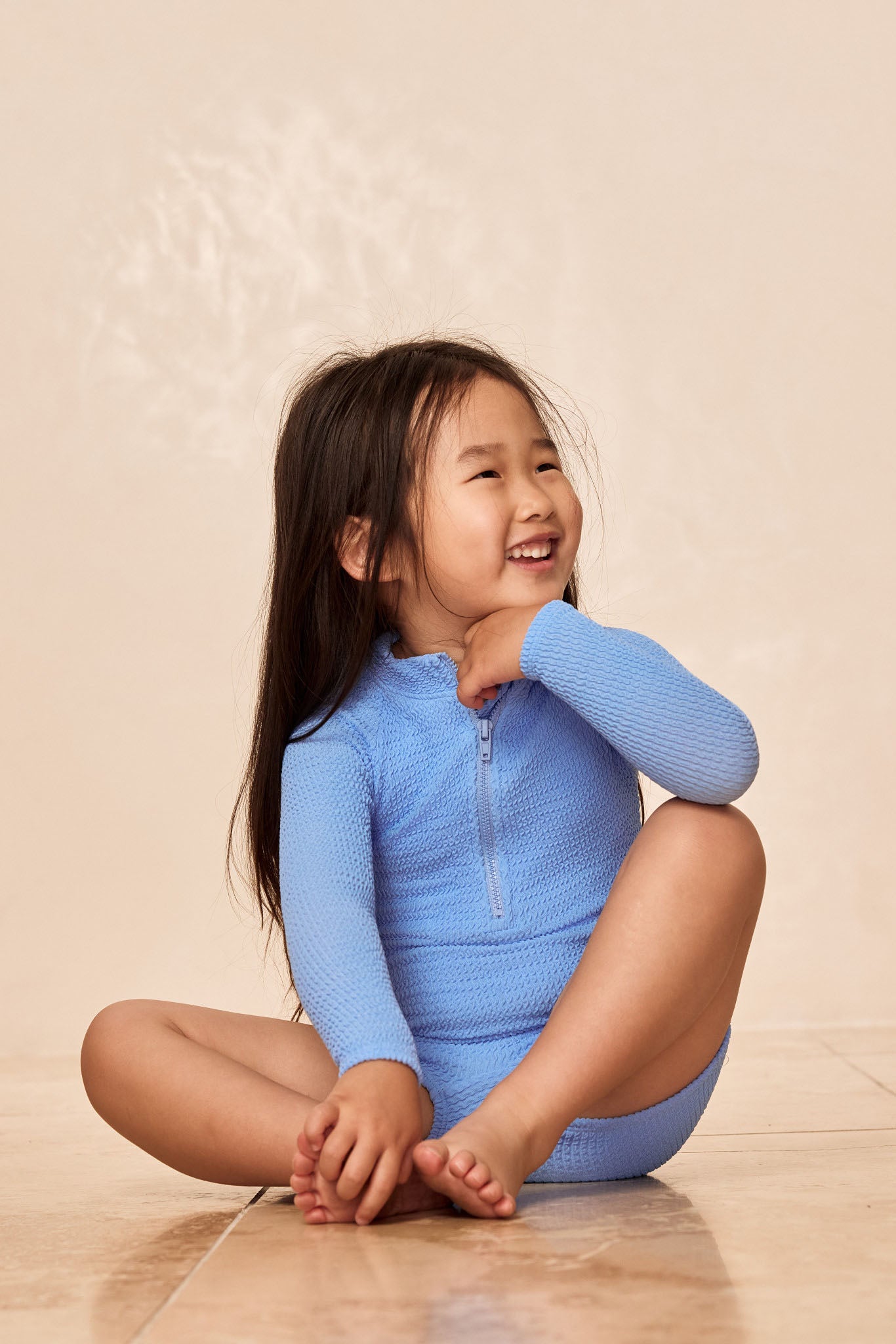 Hilo One Piece - Azure Crinkle