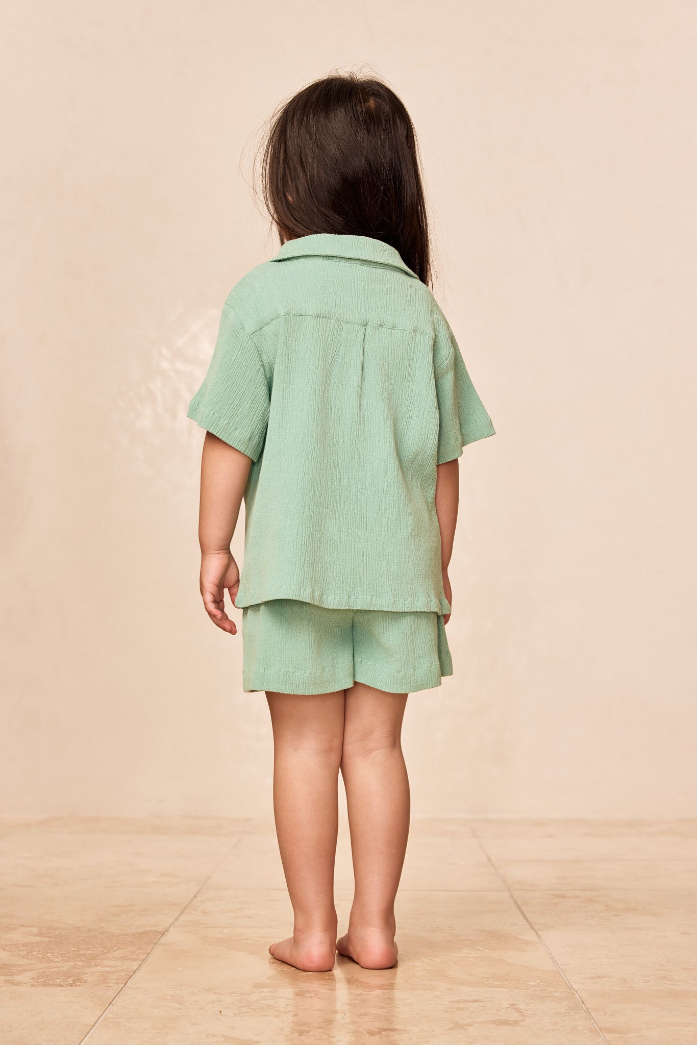 Tuscany Short Kids - Pond Crinkle