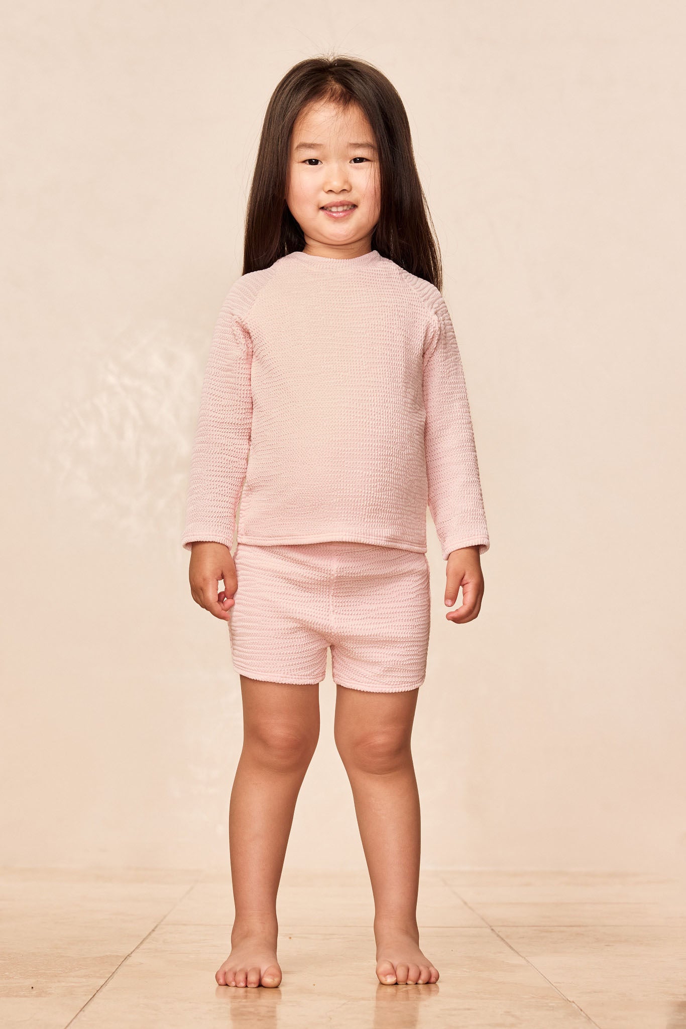 Santa Cruz Shorts Kids - Powder Pink Crinkle