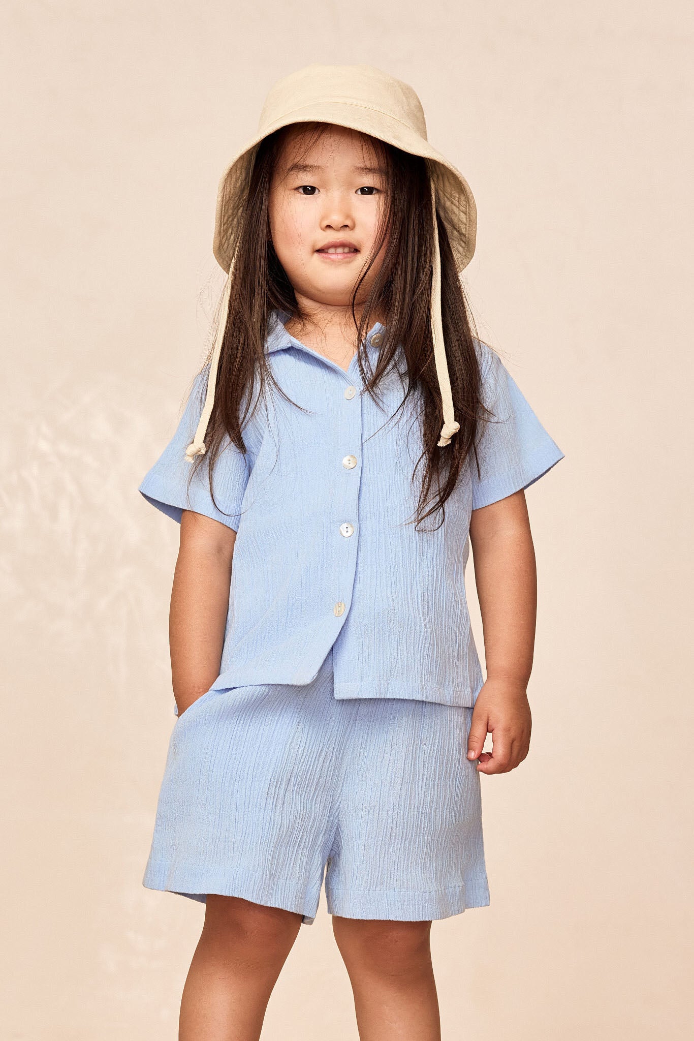 Tuscany Shorts Kids - Sky