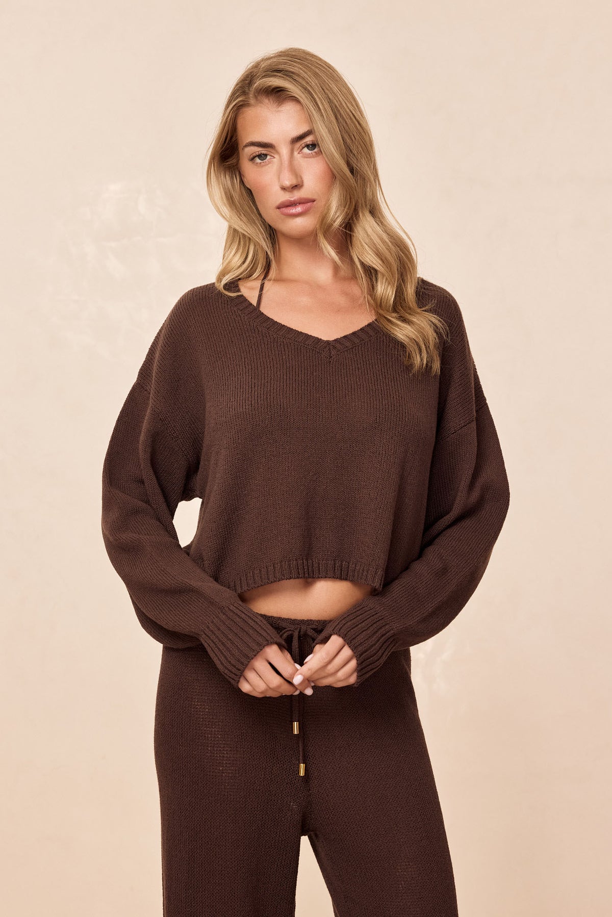 Hamilton Island Sweater - Espresso