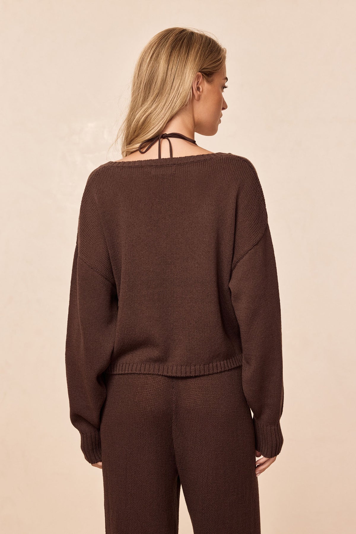 Hamilton Island Sweater - Espresso