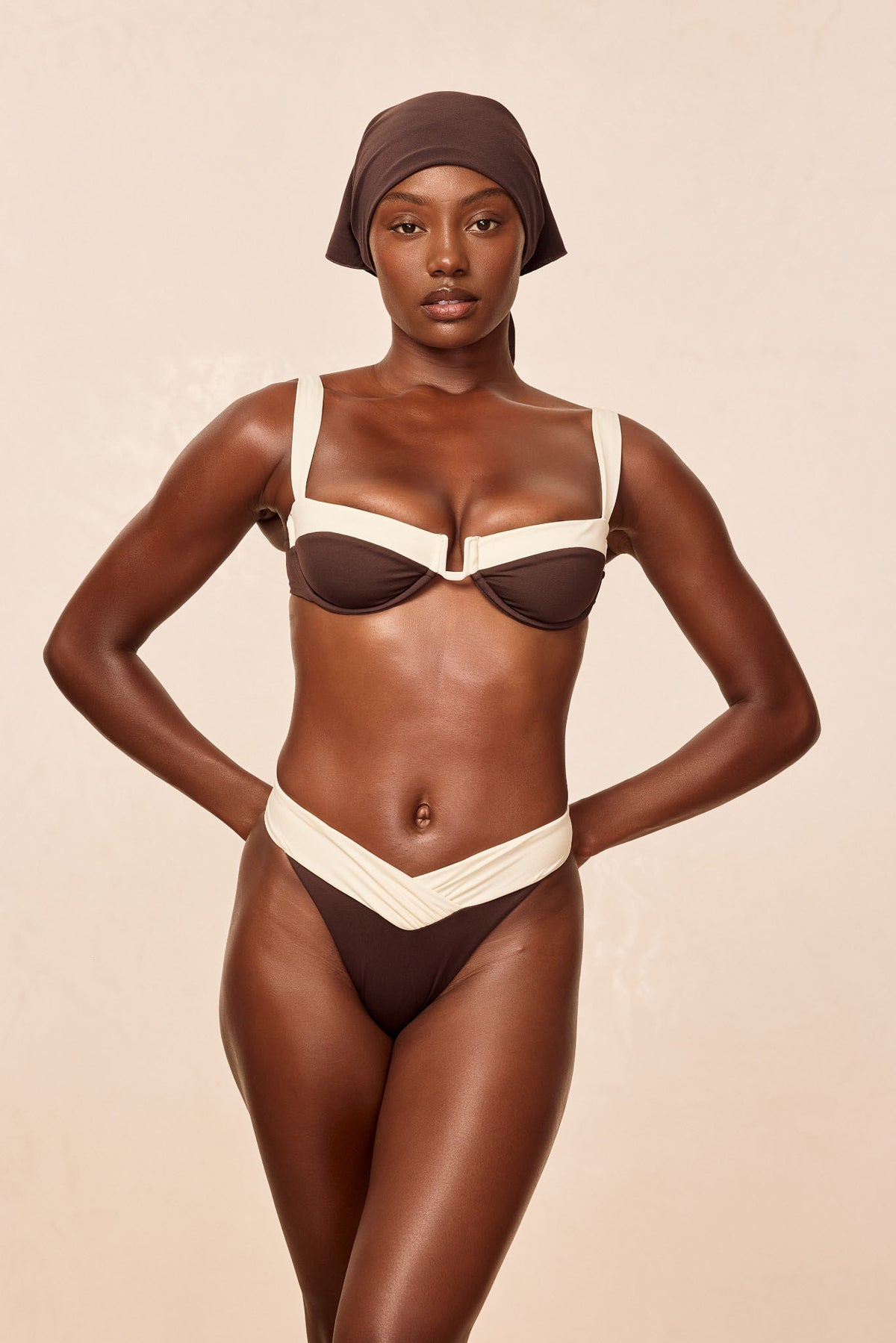 Marseille Bottom - Espresso/Ivory