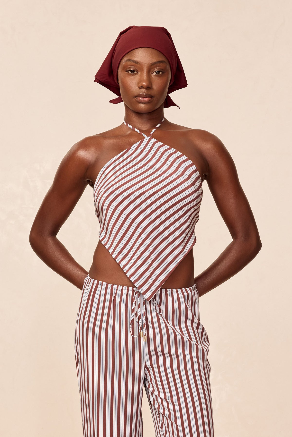 Prato Top - Milano Stripe Silk