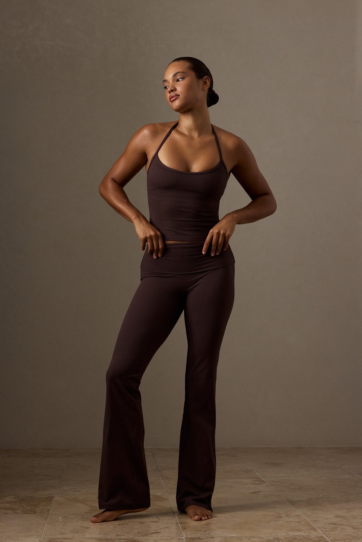 Melrose Flared Legging - Espresso