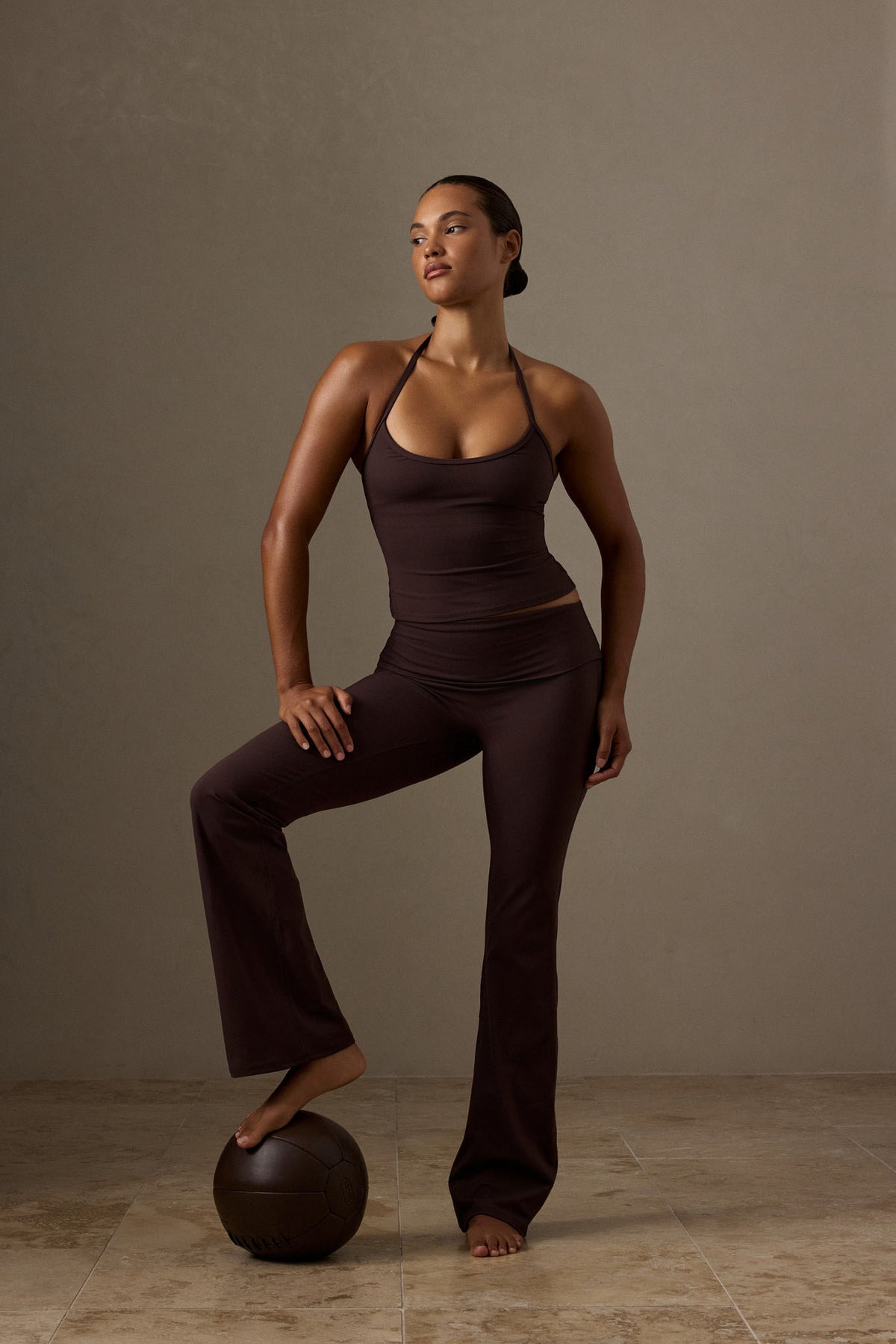 Melrose Flared Legging - Espresso