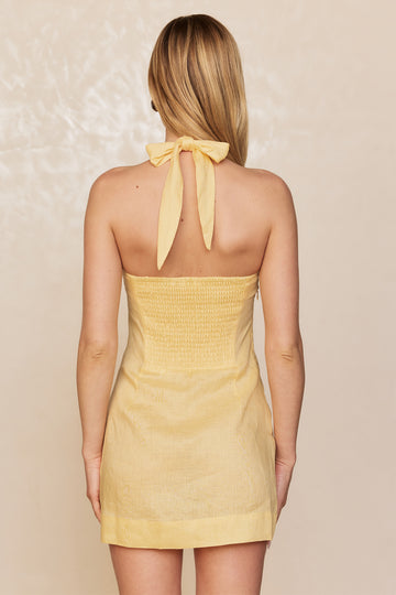 Montserrat Mini Dress - Honey