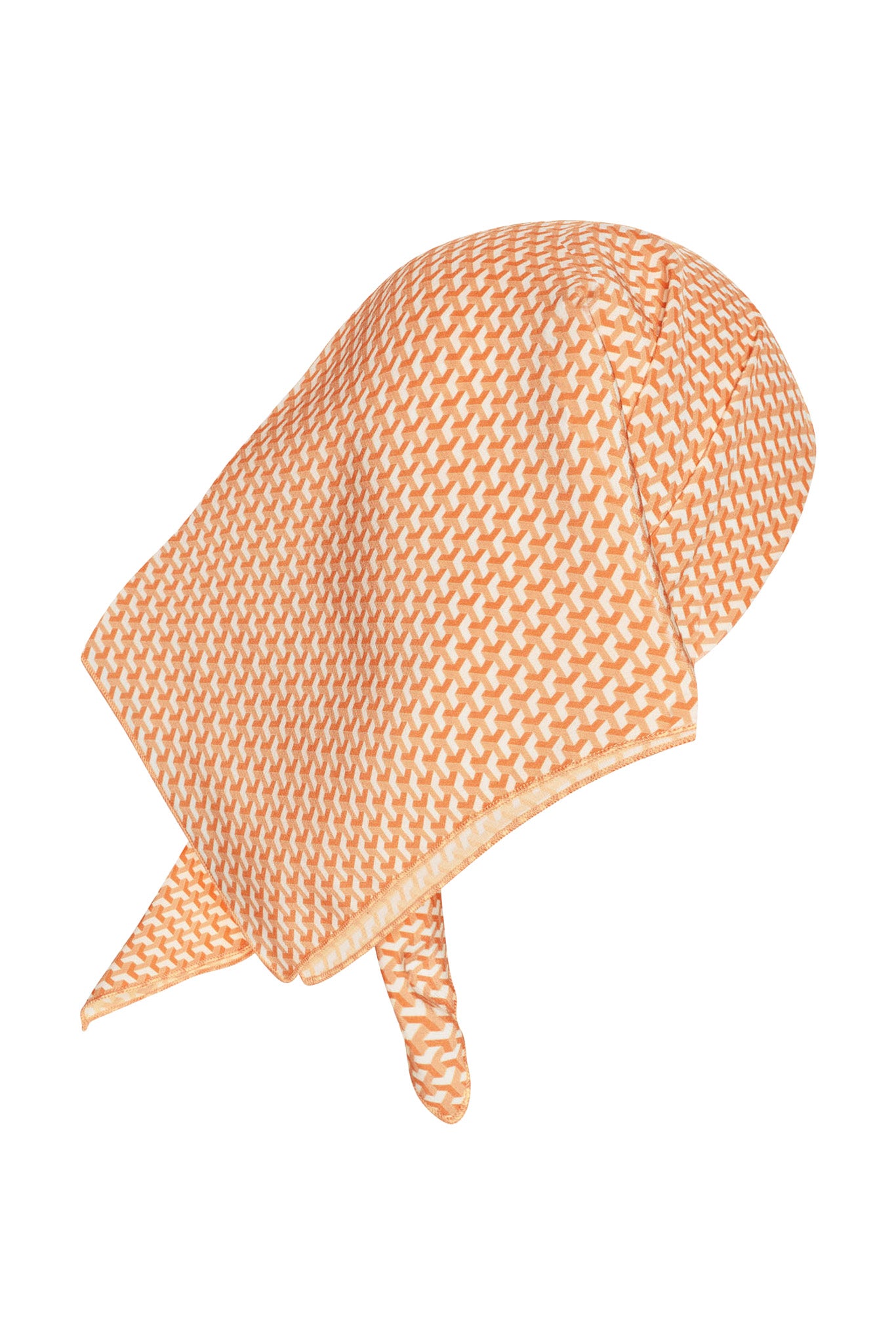 Monday Head Scarf - Micro Geo Silk