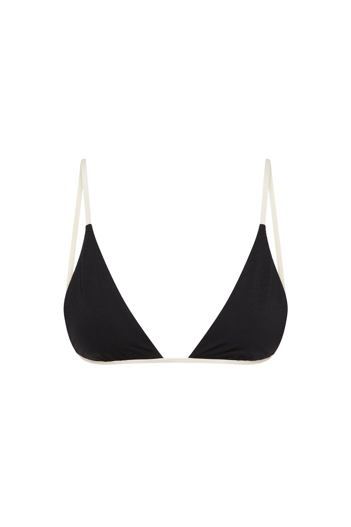 Barbados Top - Black/Ivory