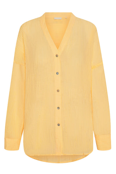 Barcelona Tunic - Honey Crinkle – Monday Swimwear