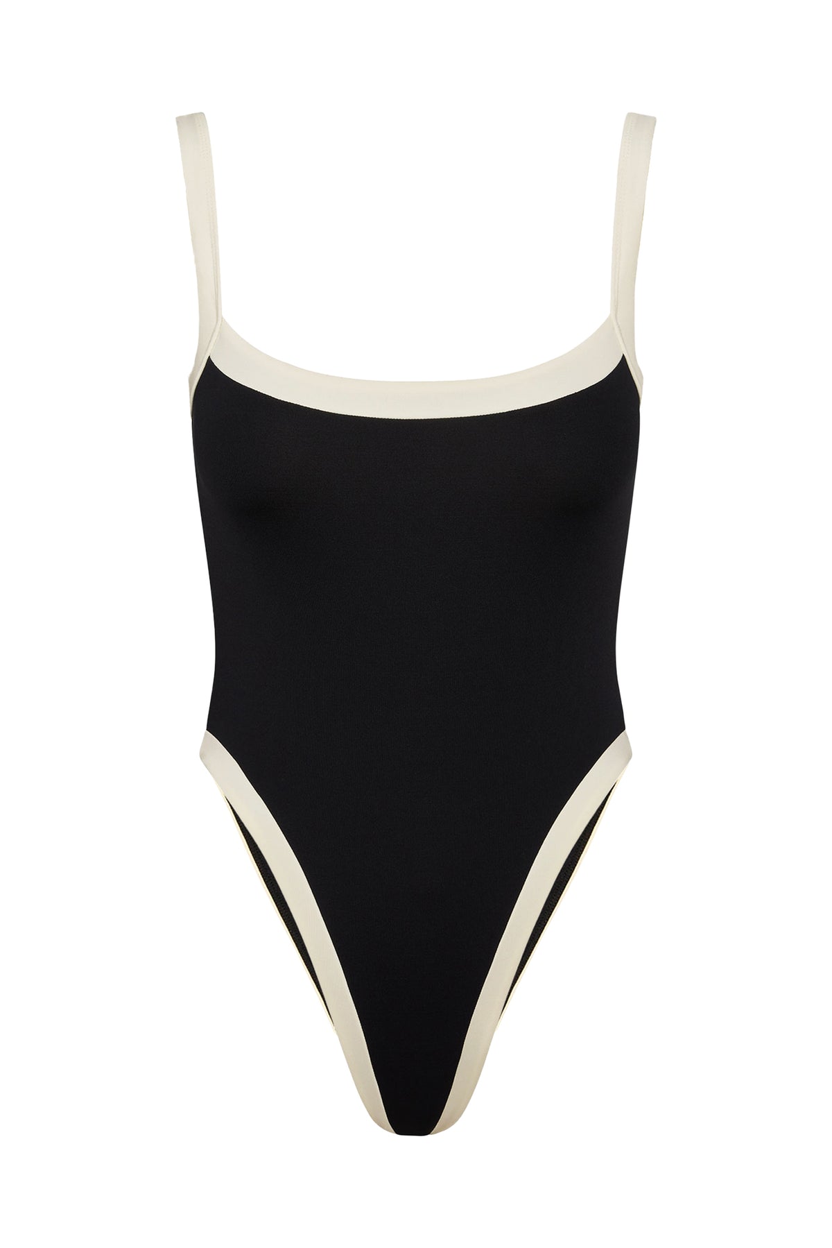 Barcelona One Piece - Black/Ivory