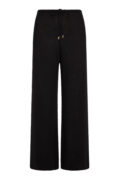 Belize Pant Open Knit - Black – Monday Swimwear