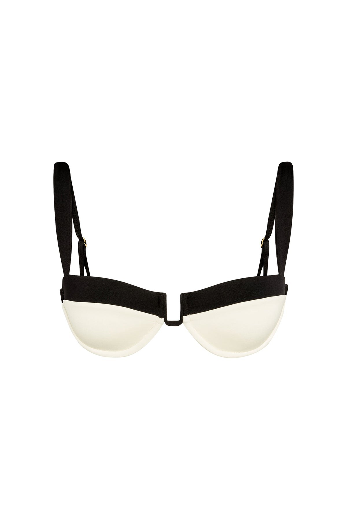 Cala Roja Top - Ivory/Black