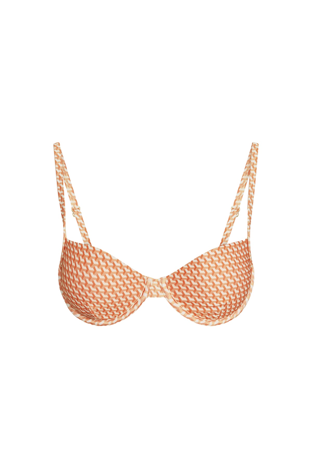 Capri Top - Micro Geo – Monday Swimwear