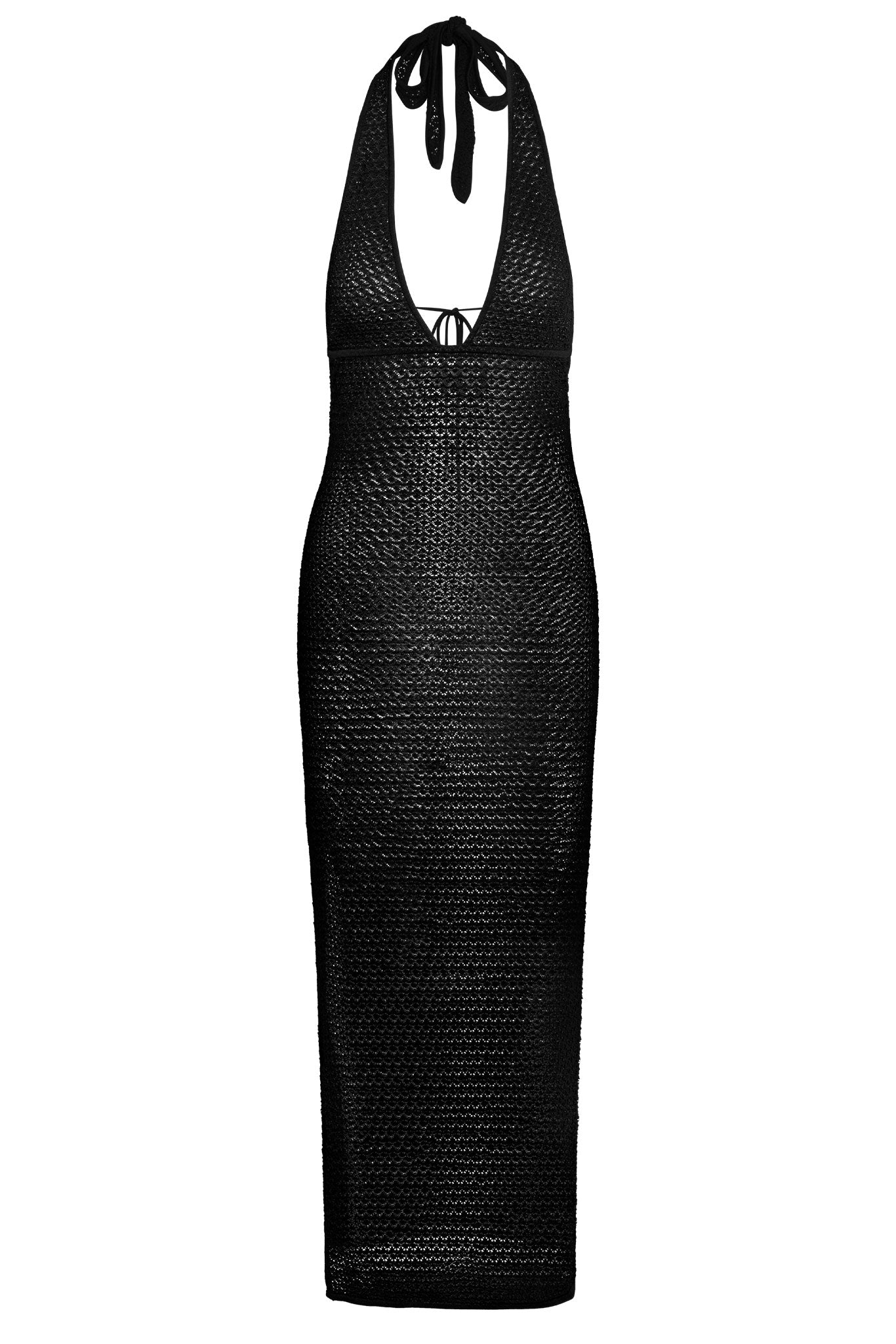 Catania Dress - Black Lace Crochet