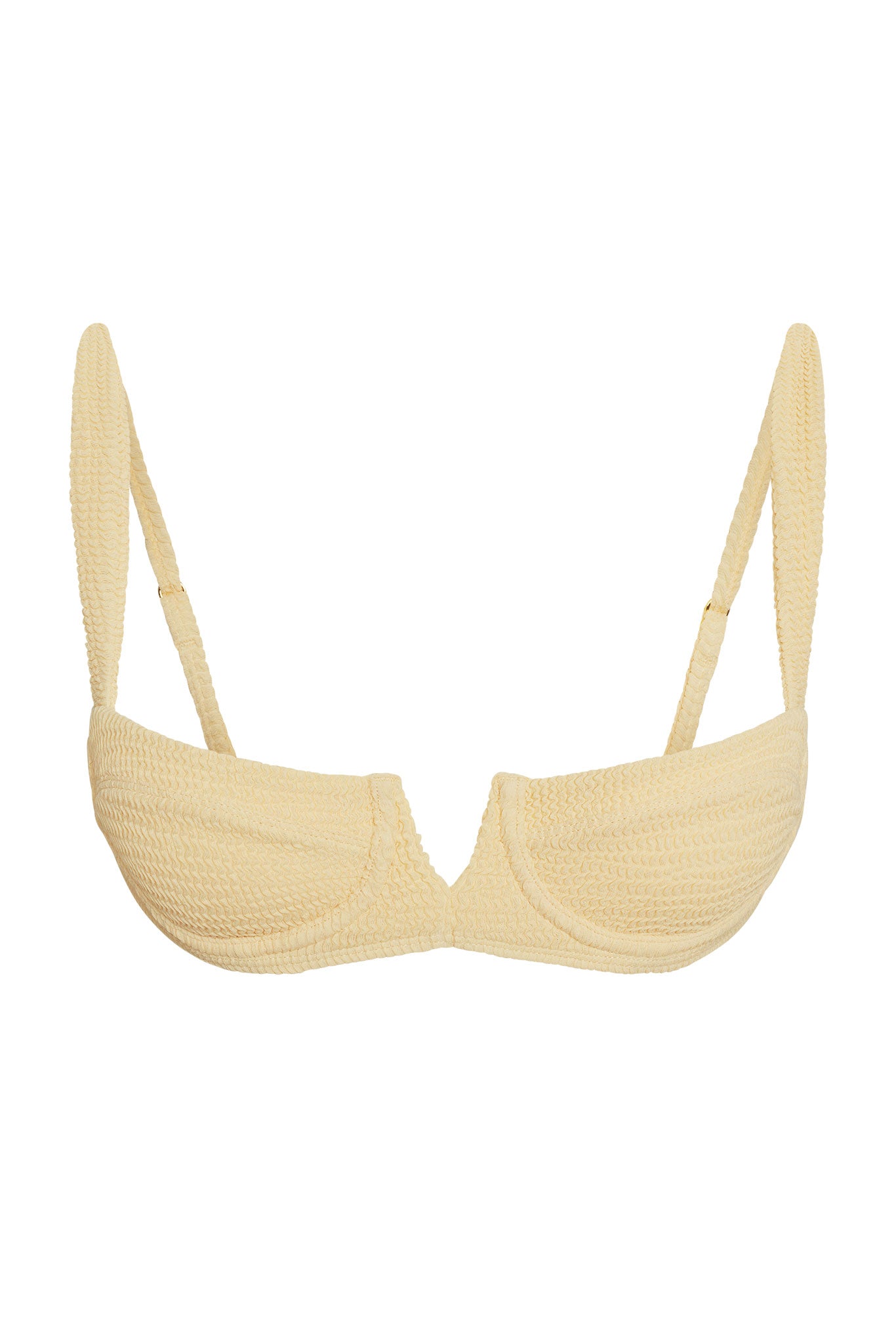 Clovelly Top - Raffia Crinkle