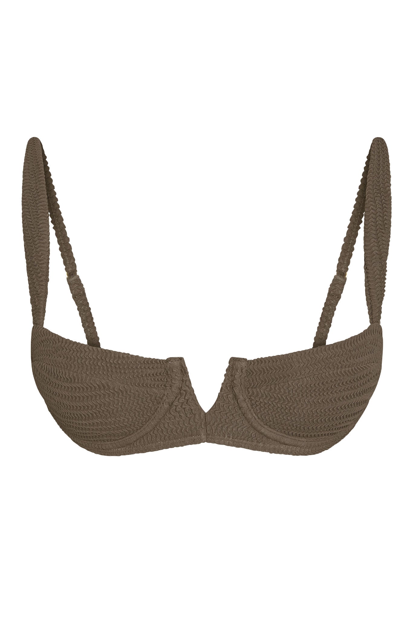 Clovelly Top - Stone Crinkle