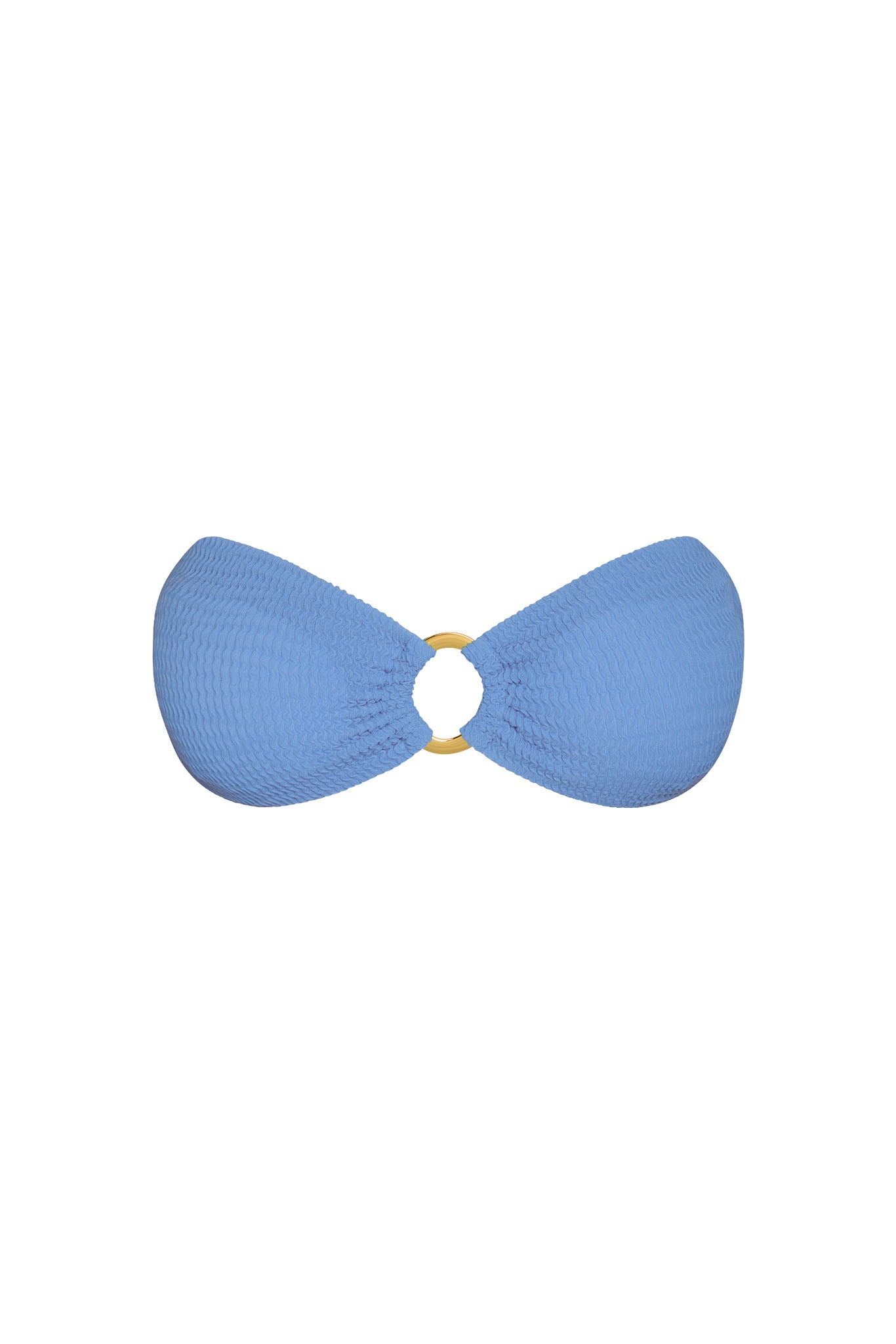 Costa Rica Top - Azure Crinkle