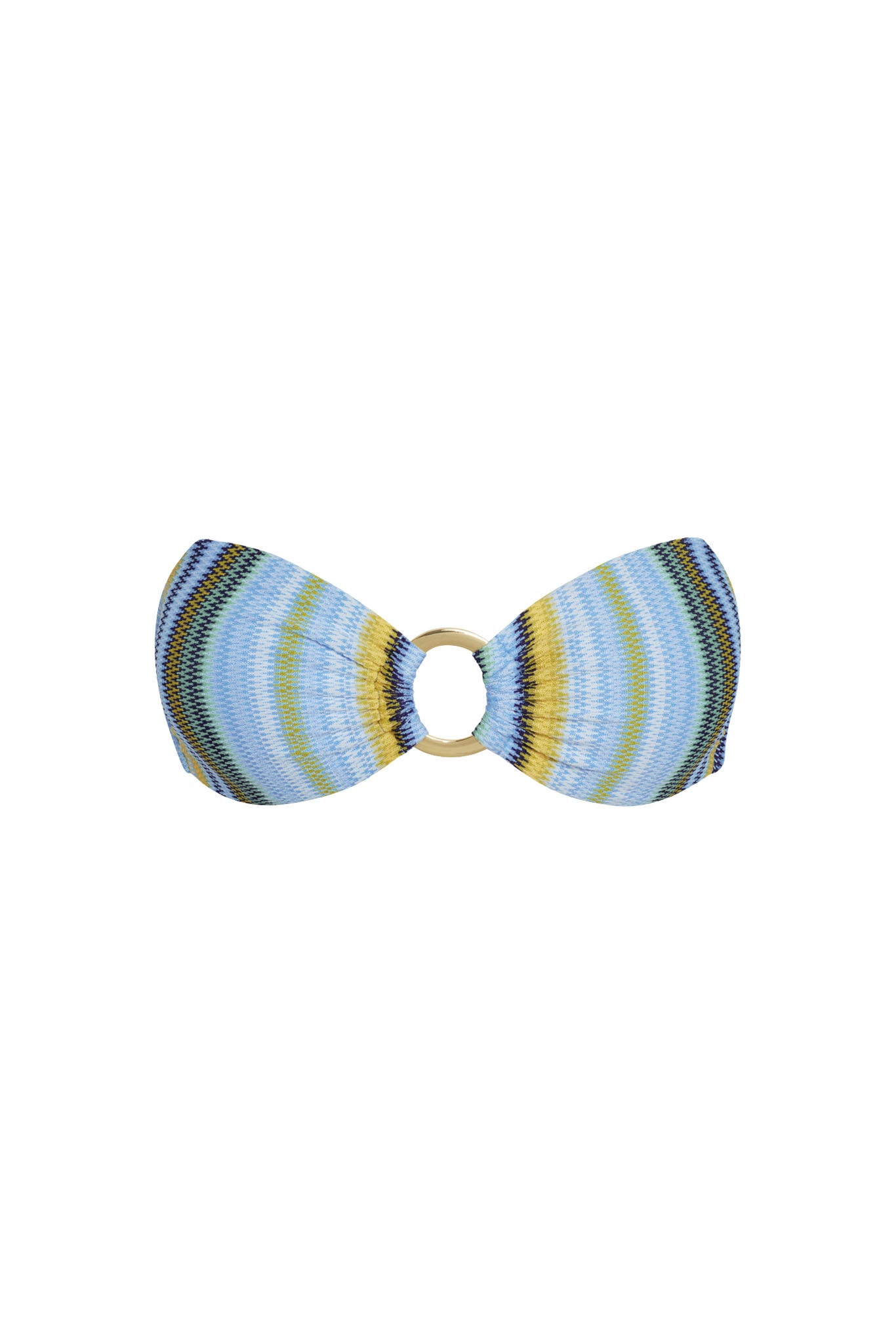 Costa Rica Top - Sardinia Stripe Azure