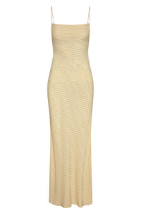 Cote D'azur Dress - Ivory Geo