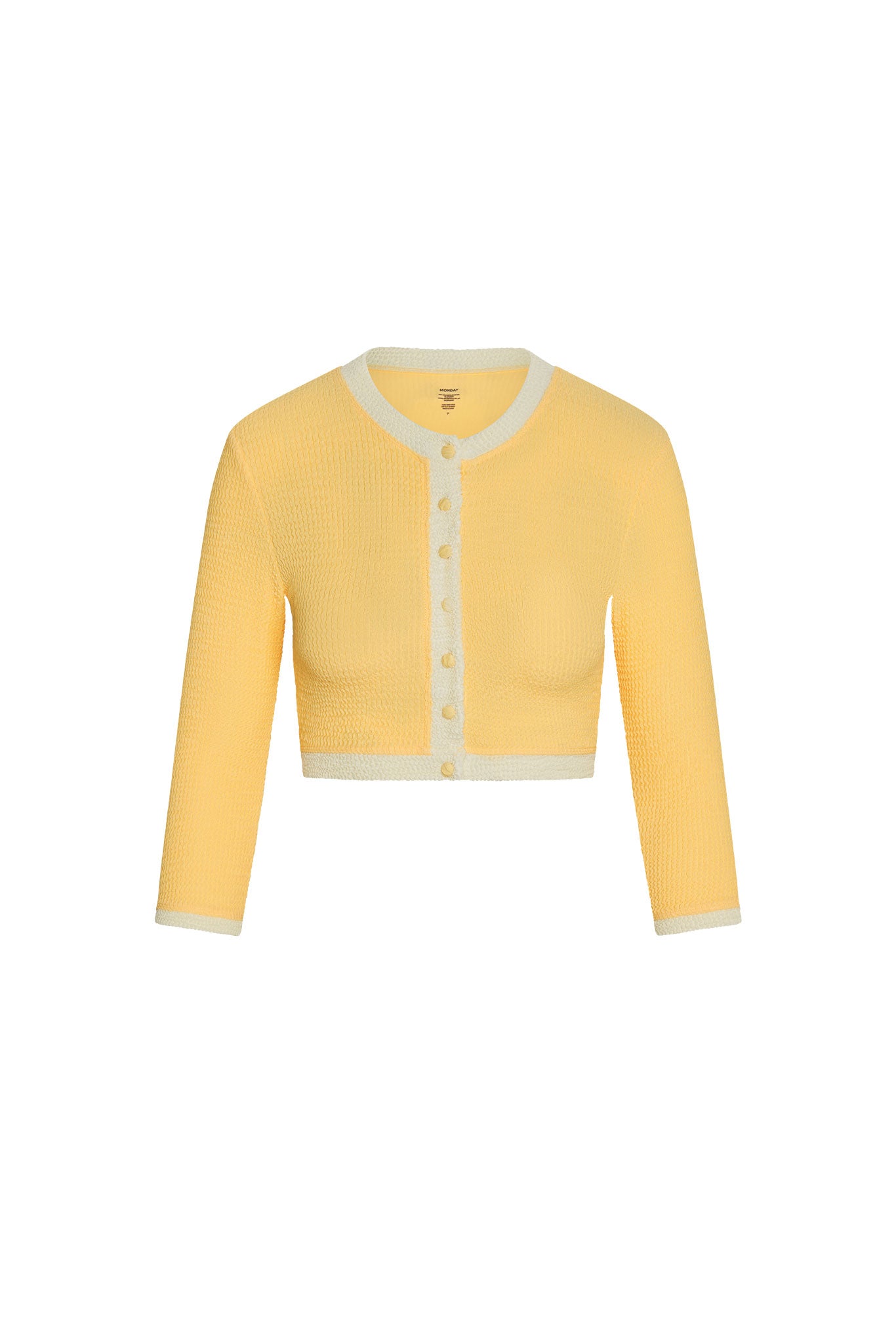 Crete Swim Cardigan - Honey Crinkle