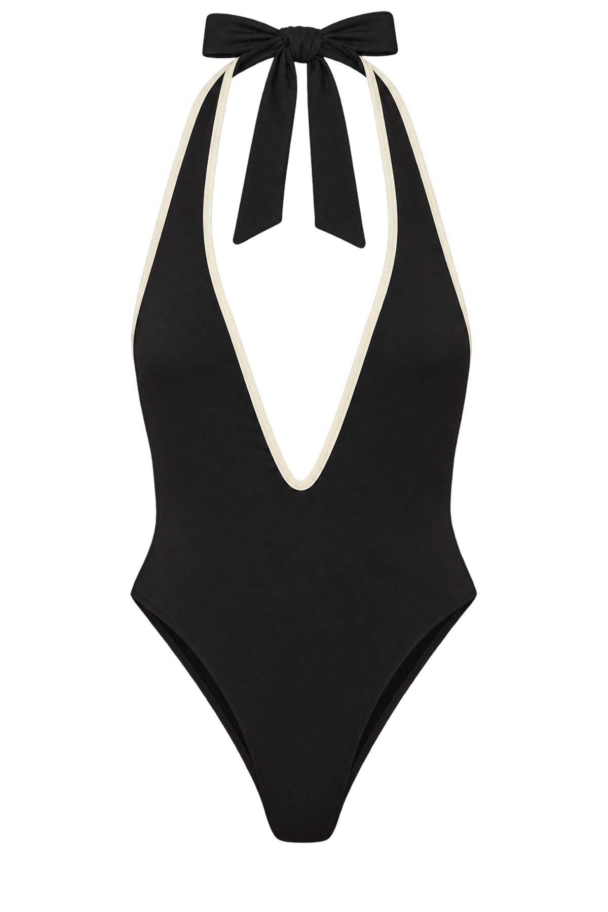 Cyprus One Piece - Black/Ivory