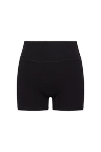 Elysian Short 4.5" - Black Lightweight Rib
