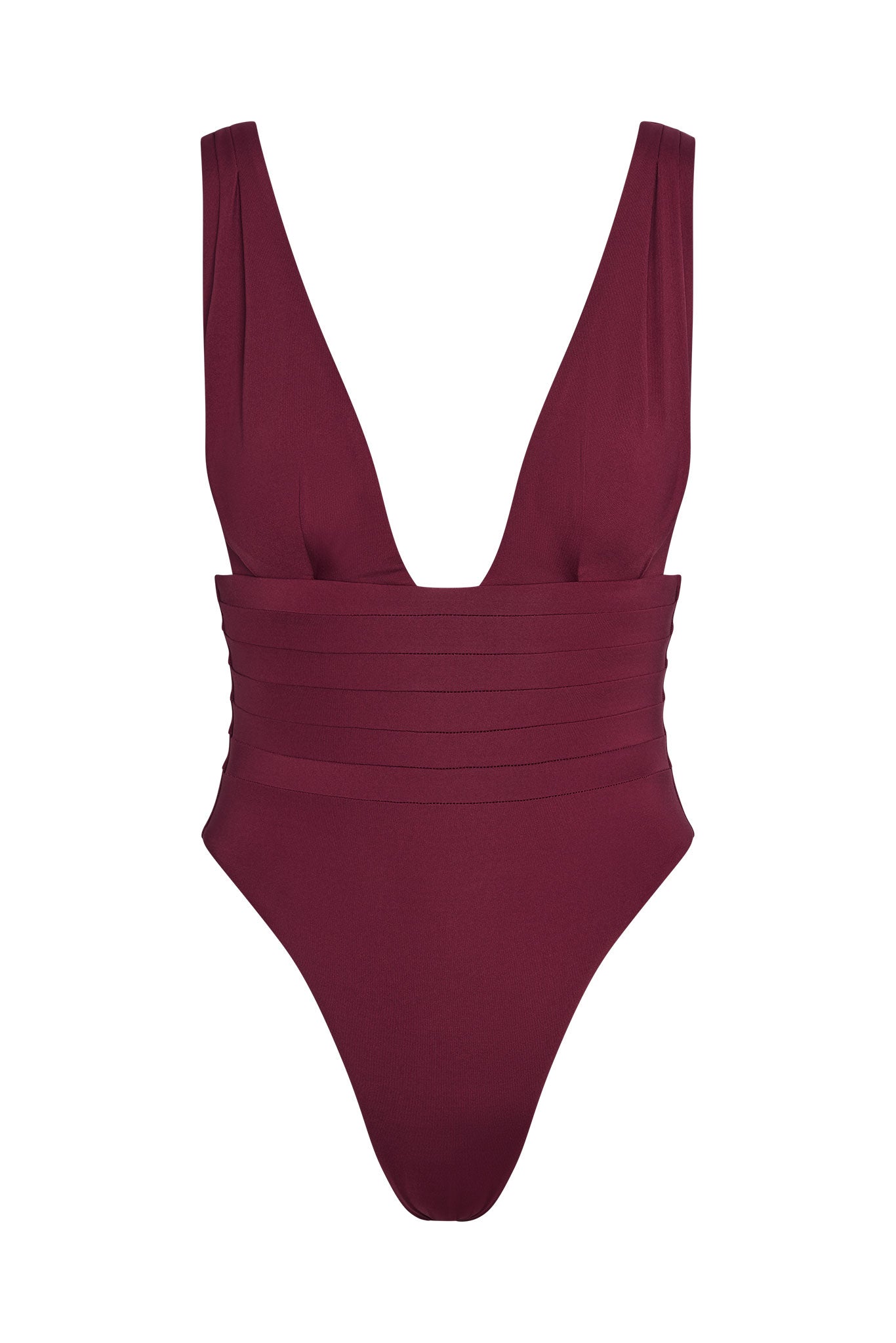 Florence One Piece Fig by Monday Swimwear