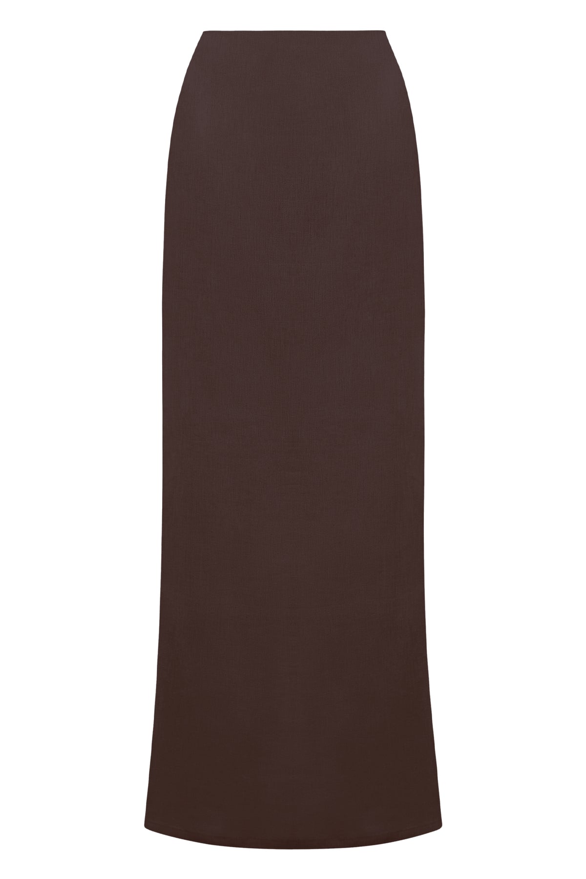 Fontelina Linen Skirt - Espresso