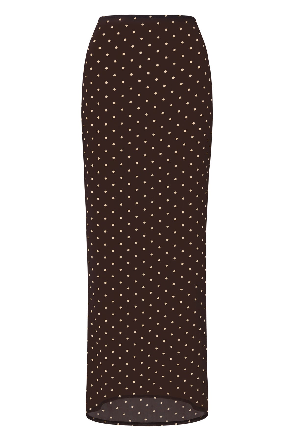 Fontelina Skirt - Espresso Dot Mesh