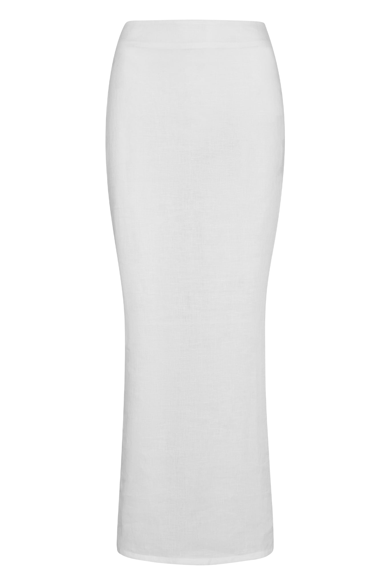 Fontelina Linen Skirt - White