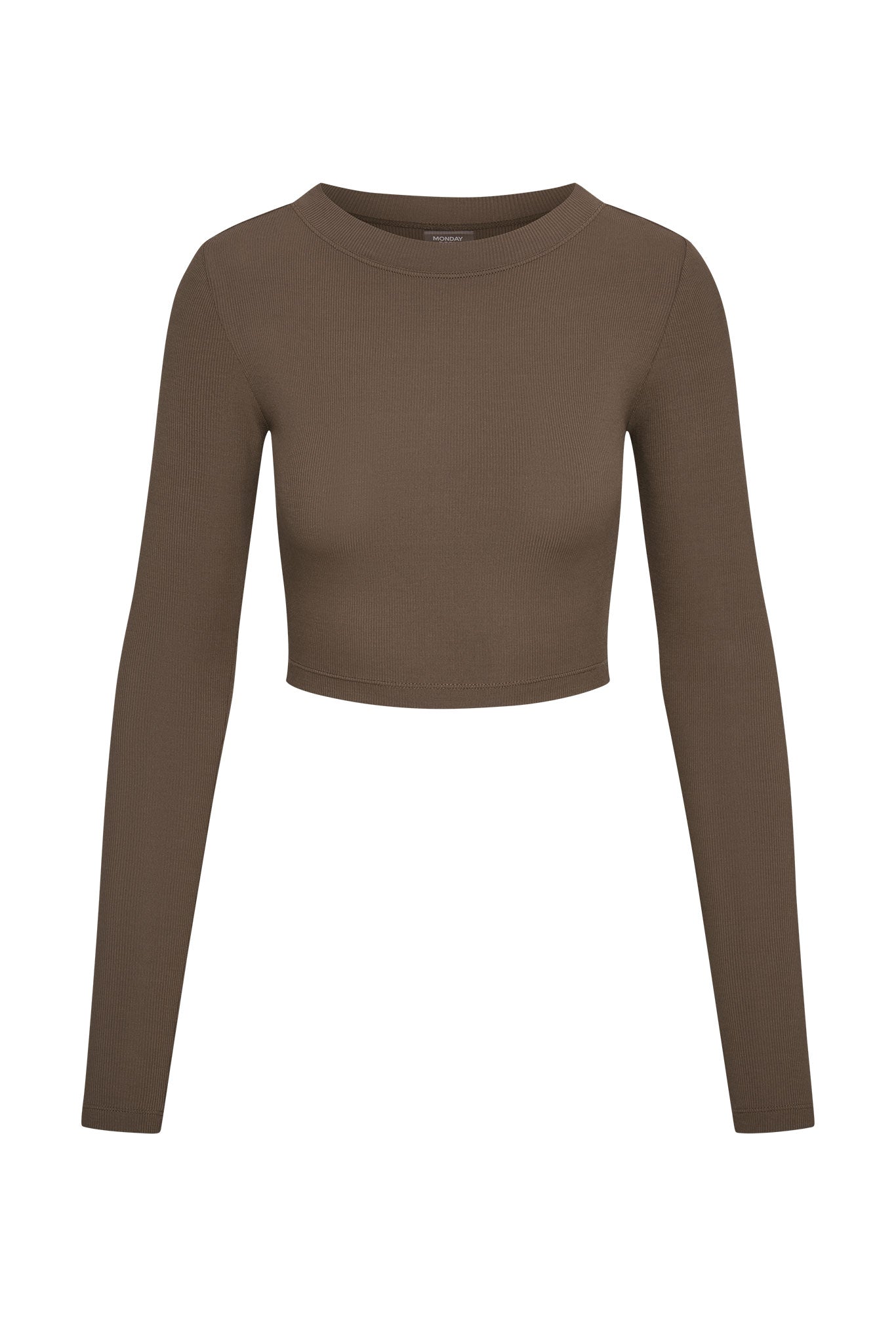 Hayworth Long Sleeve - Stone Lightweight Rib