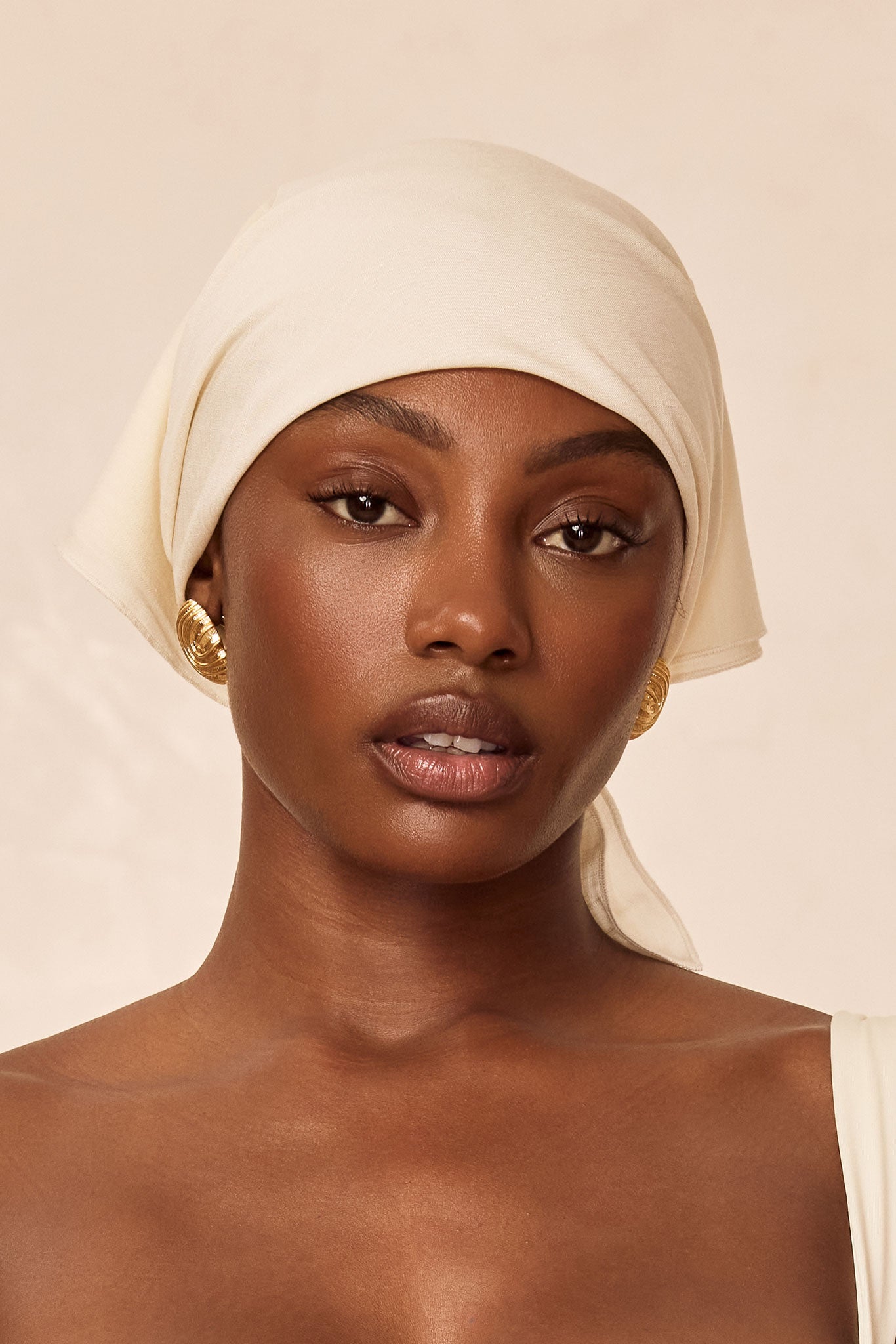 Monday Headscarf - Ivory