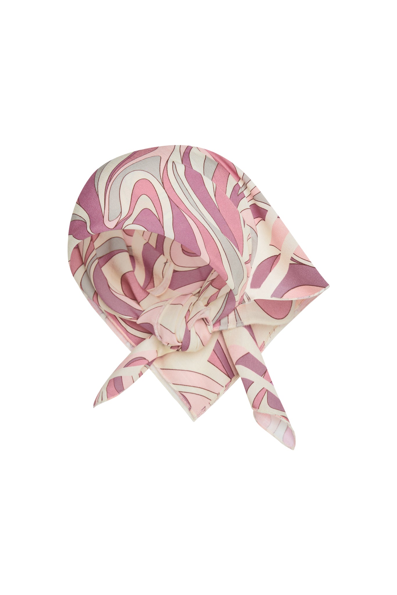 Monday Head Scarf - Costa Rei Pink