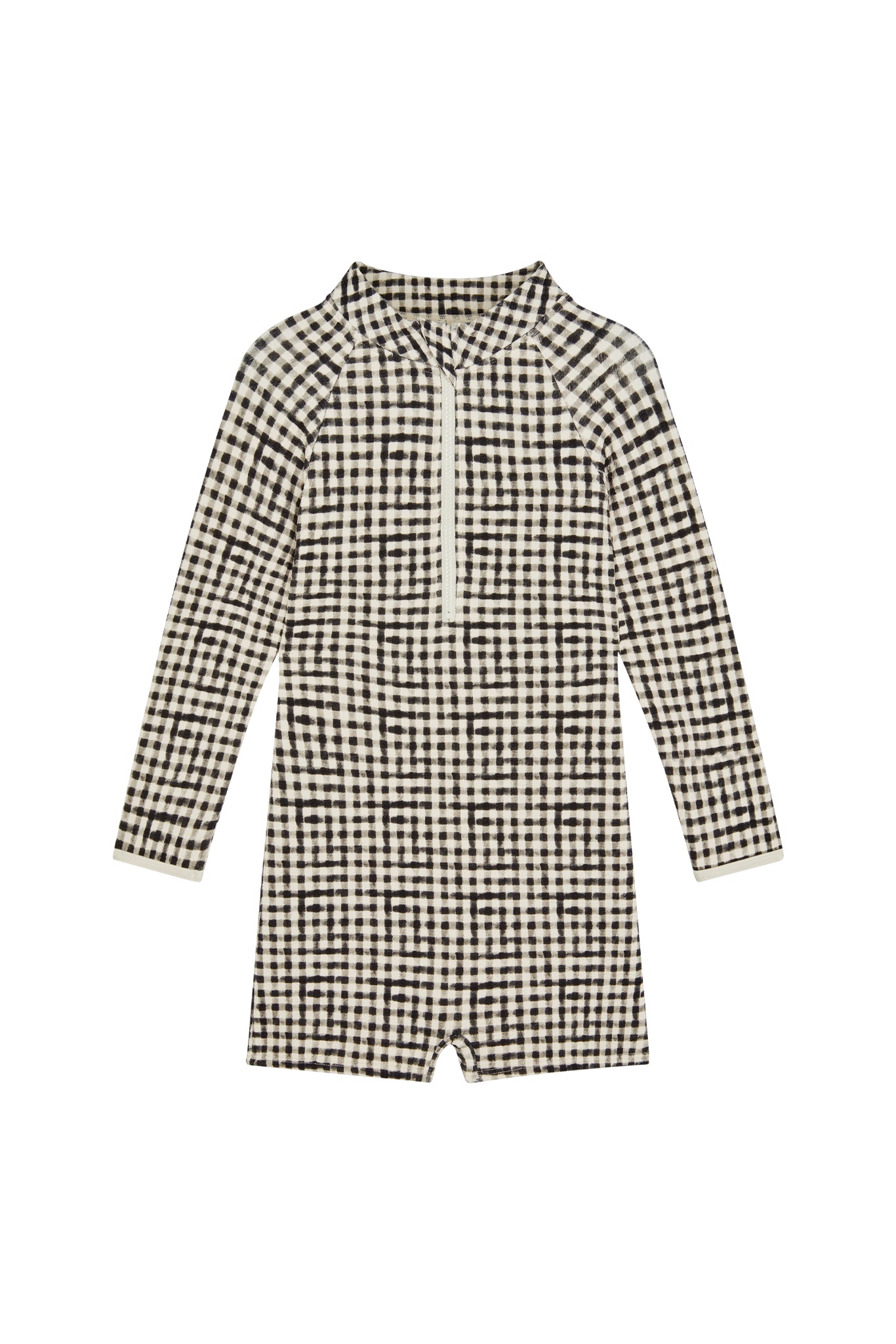 Hilo One Piece Kids - Black Gingham