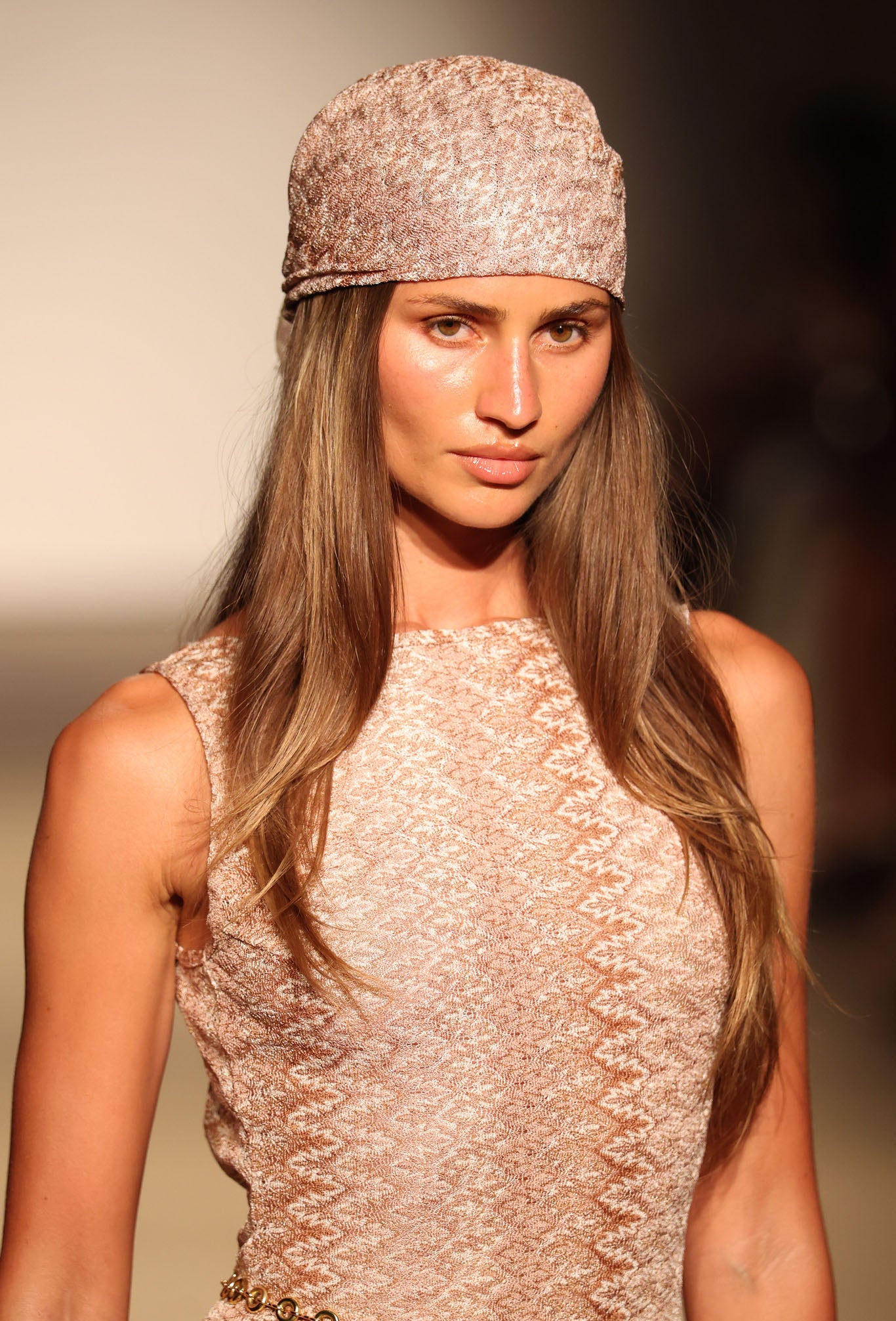 Monday Head Scarf - Porto Cervo Gold