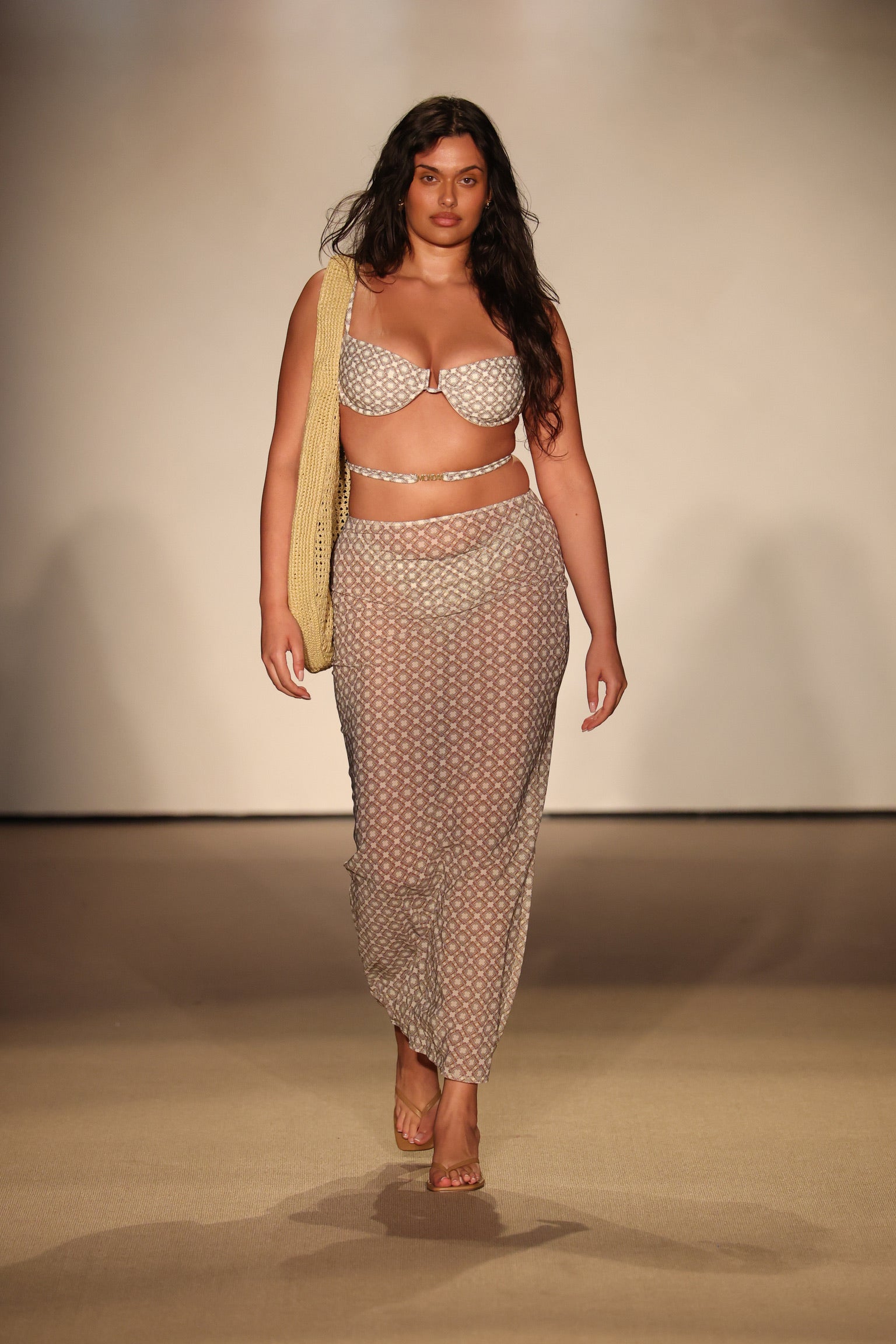 Fontelina Skirt - Tile Geo Mesh