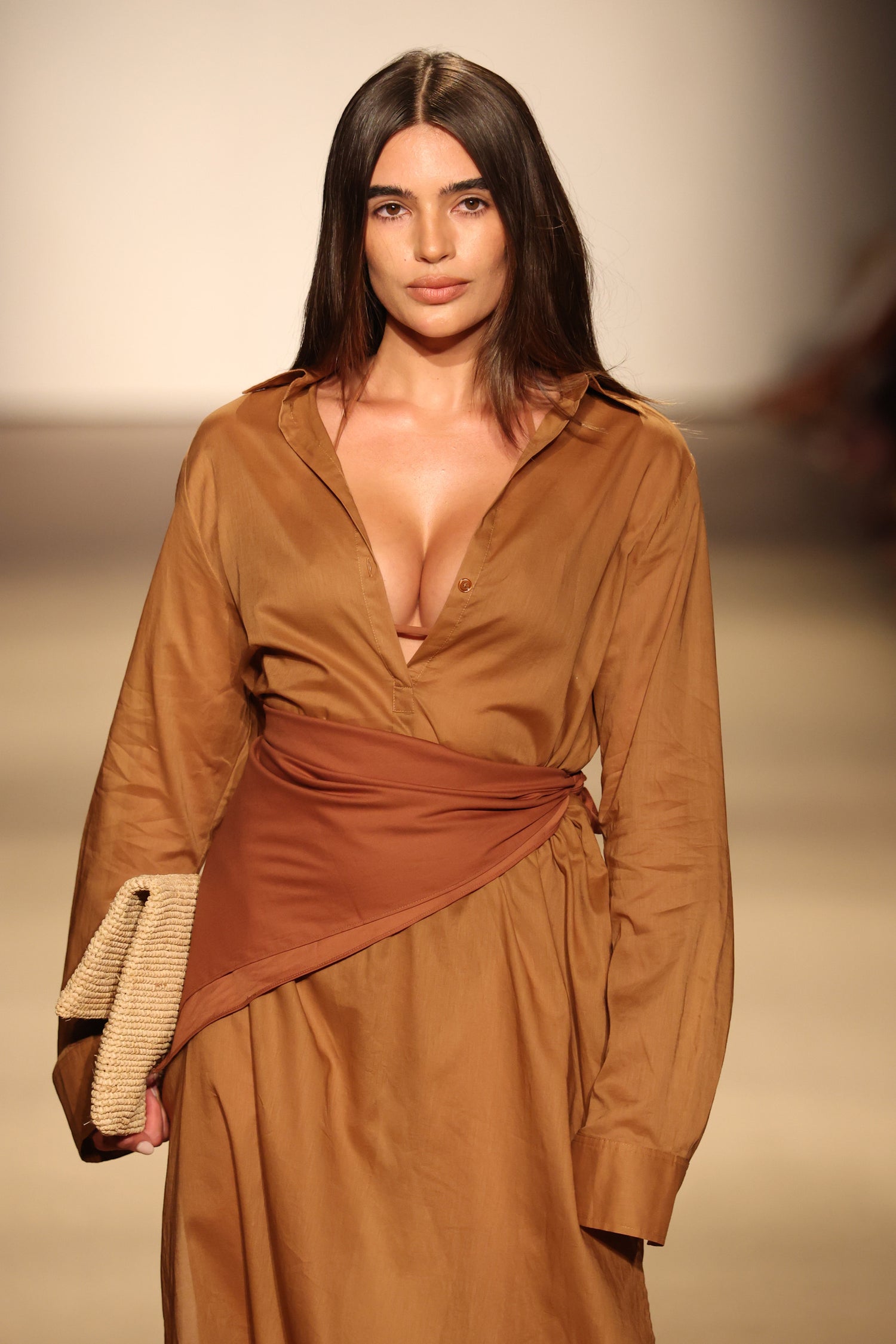 Kokomo Kaftan - Caramel – Monday Swimwear