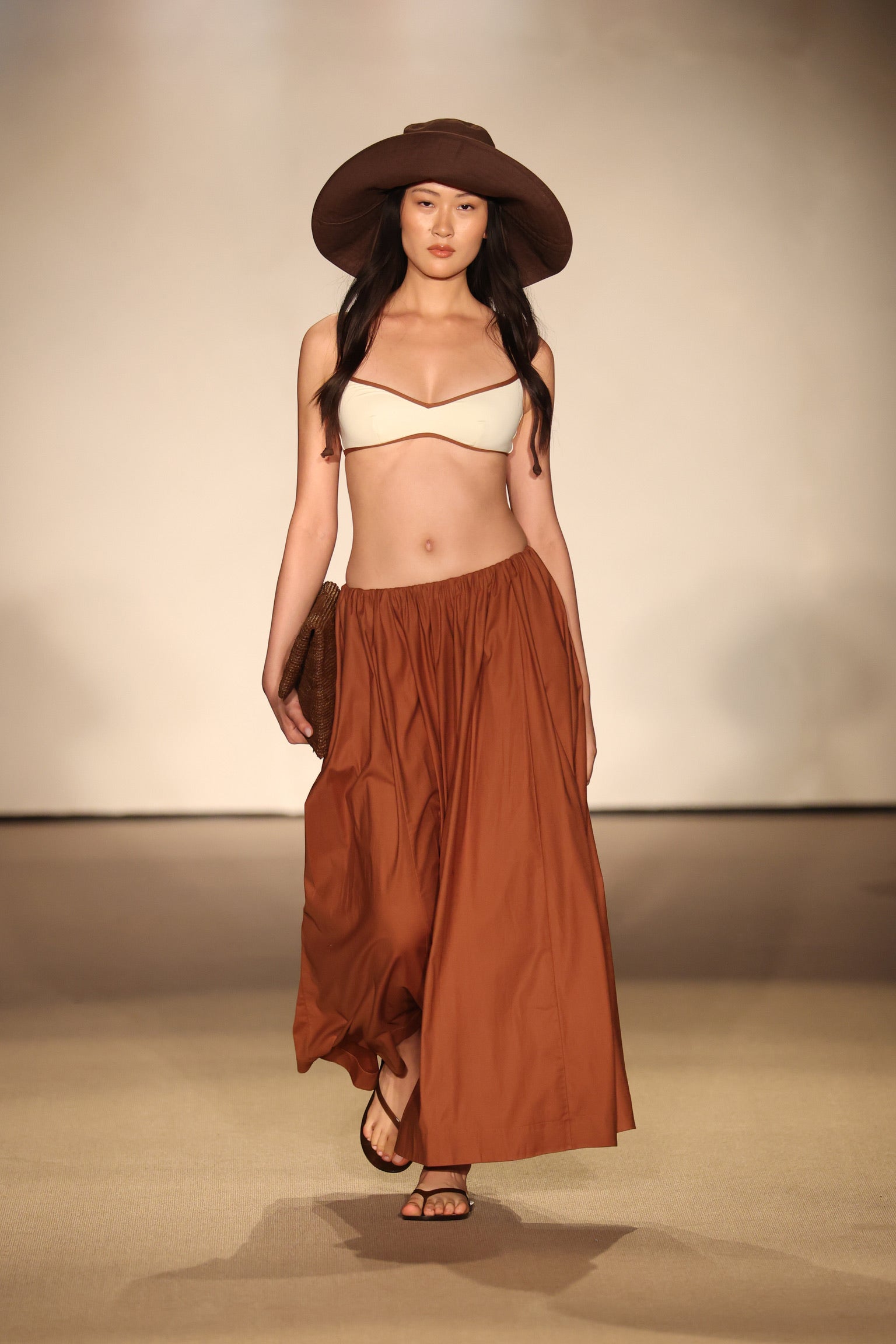 Ravello Top - Ivory/Caramel