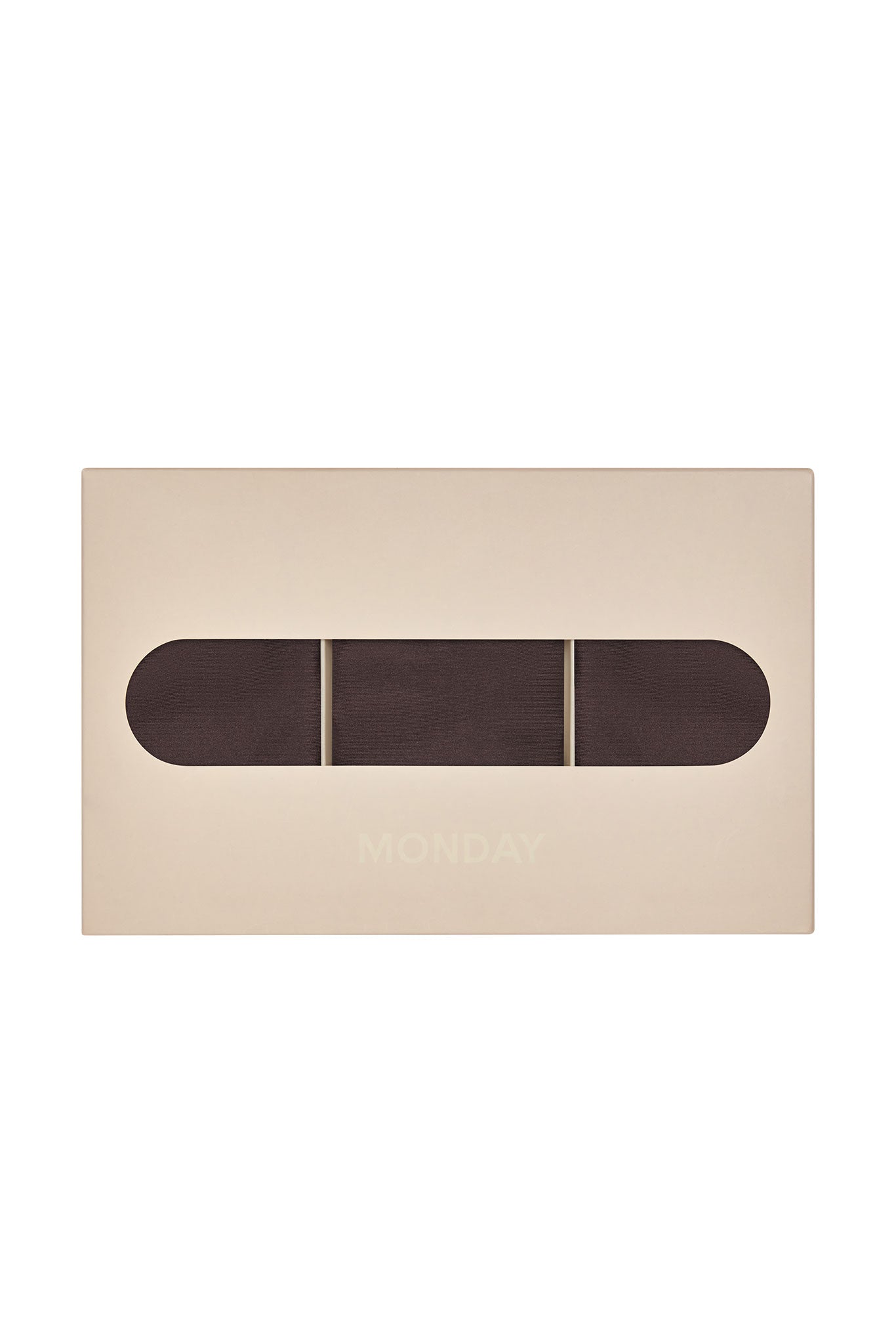 Monday Invisible Thong 3 Pack - Clove