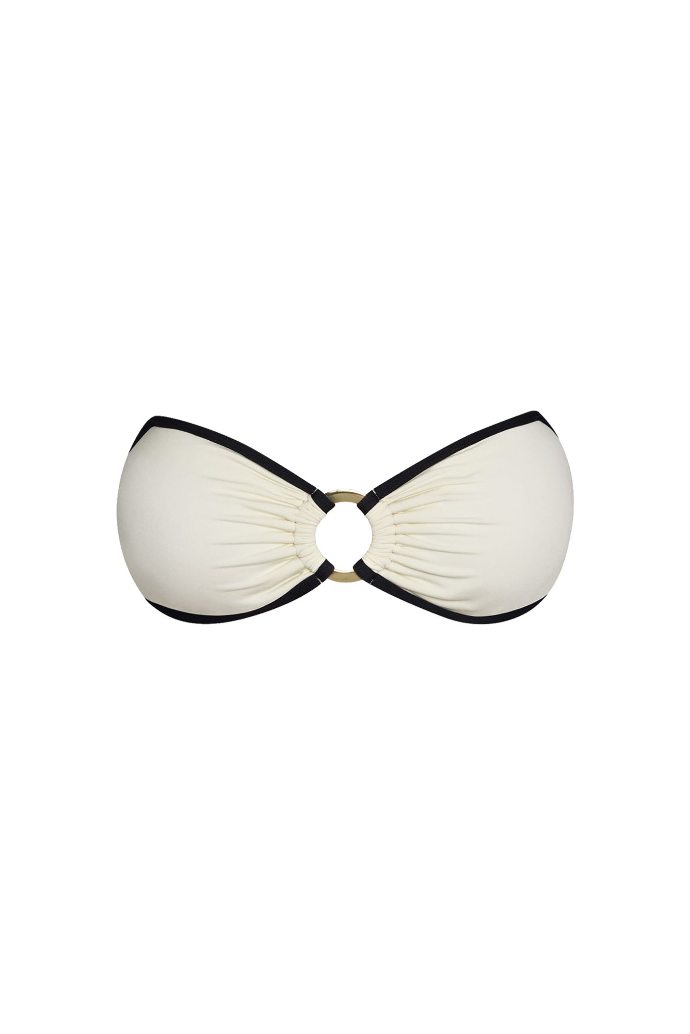 Costa Rica Top - Ivory/Black