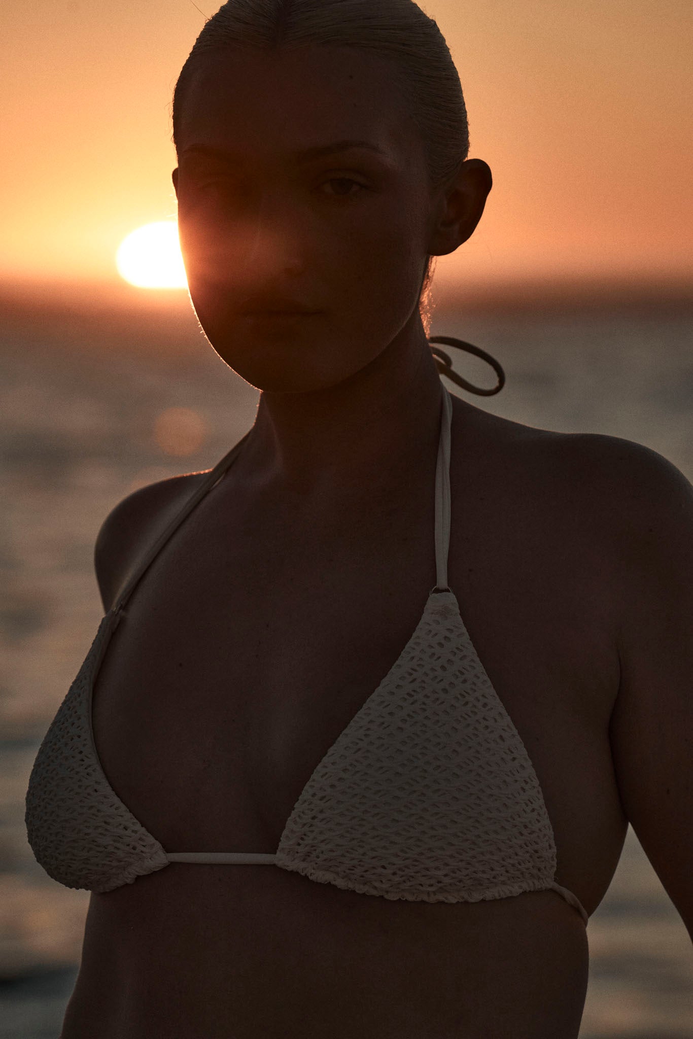 Hanalei Top - Ivory Crochet