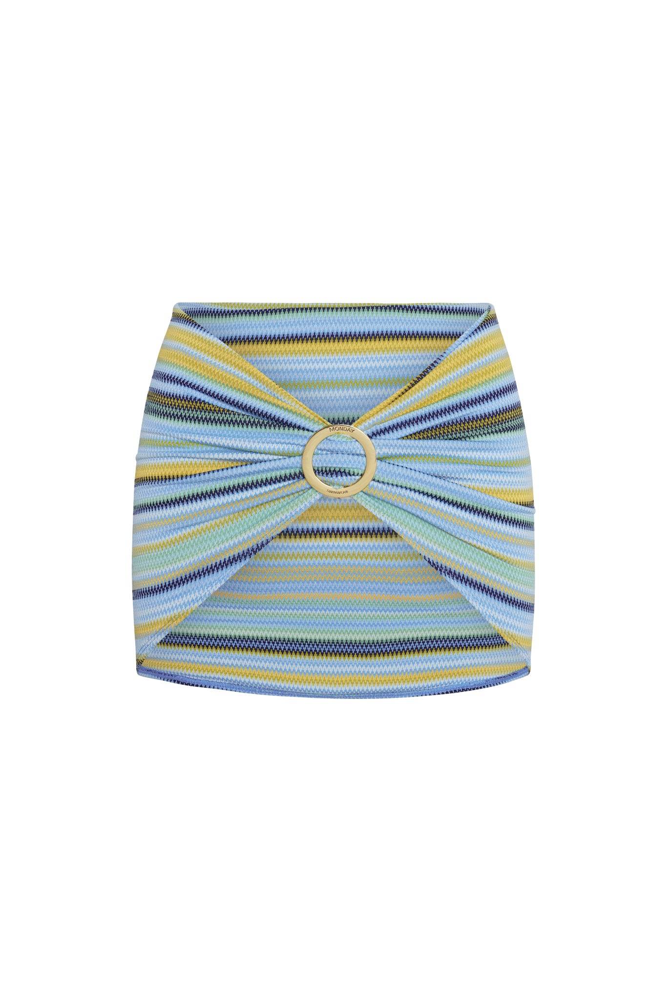 Jamaica Sarong - Sardinia Stripe Azure