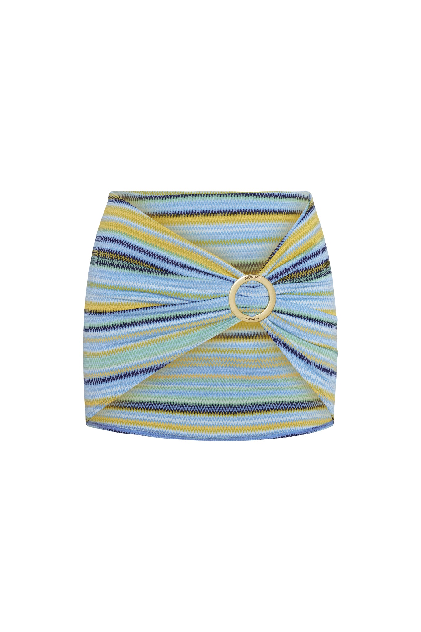 Jamaica Sarong - Sardinia Stripe Azure