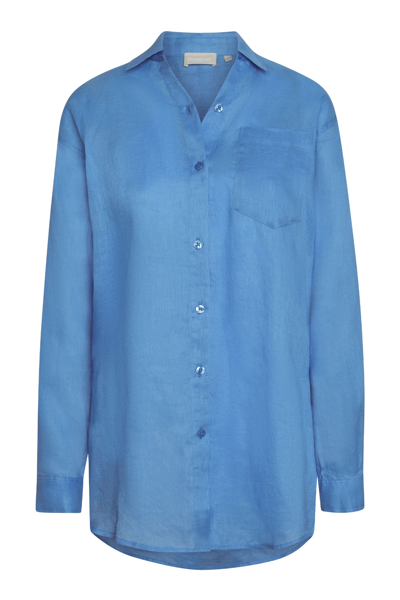 La Jolla Shirt - Azure Linen