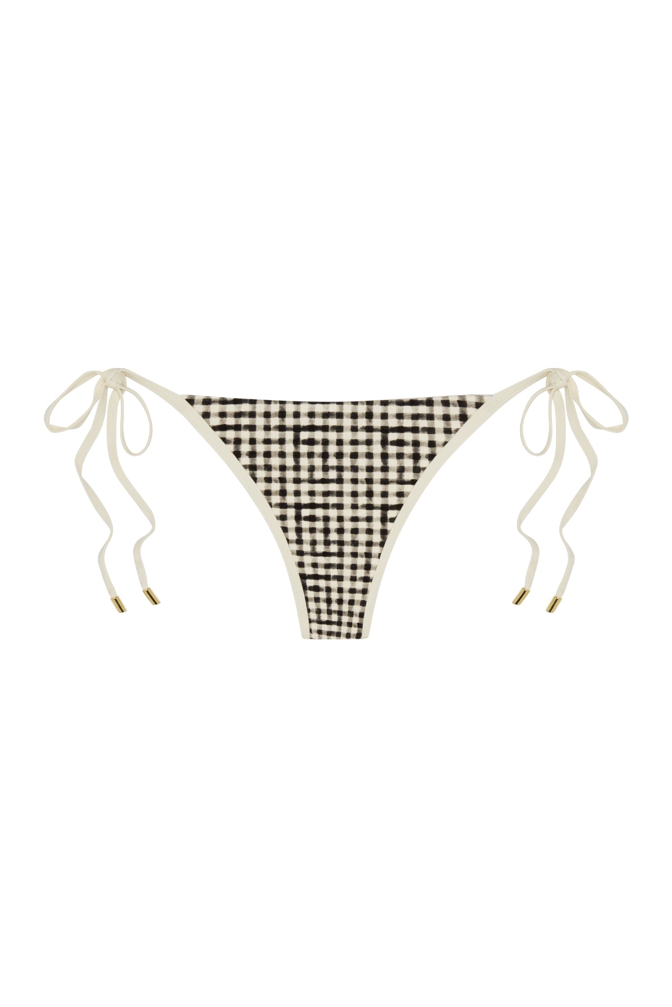 Le Marais Bottom - Black Gingham